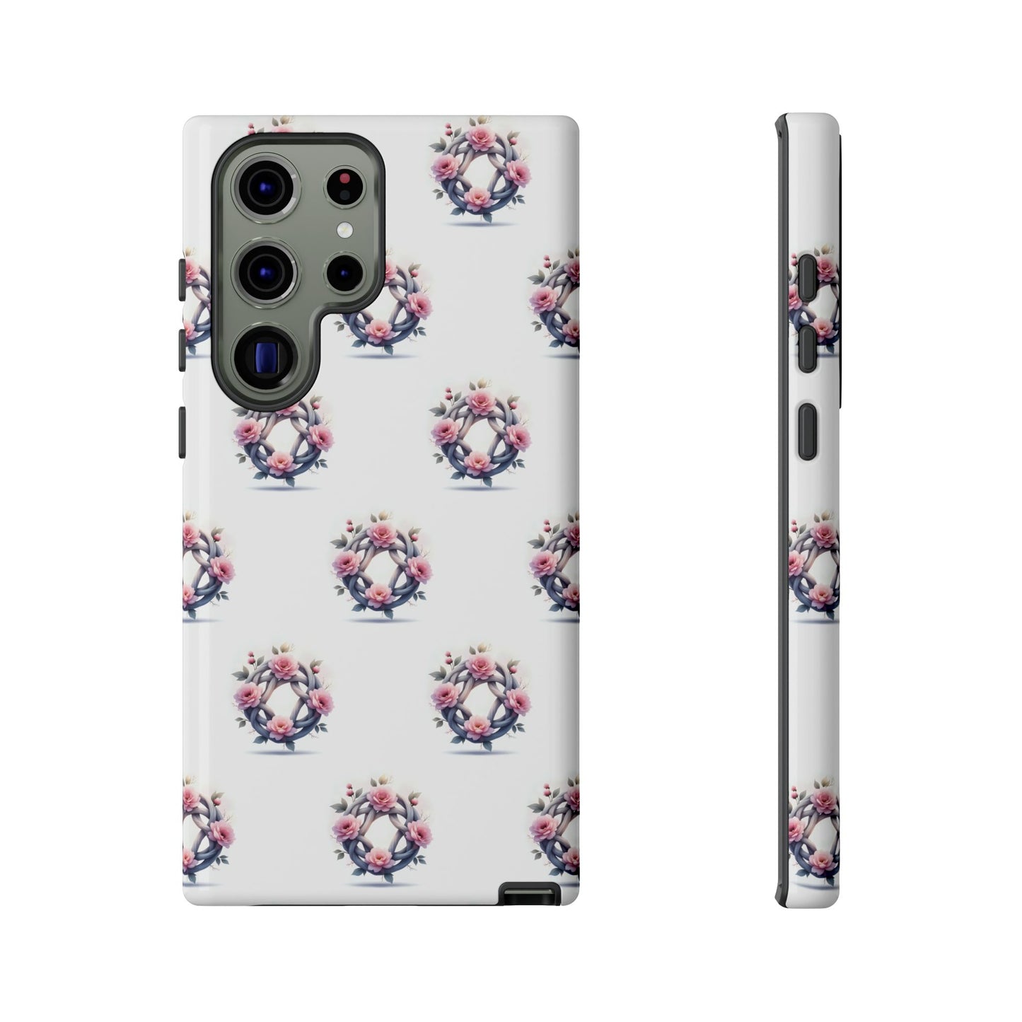 Floral Phone Case, Tough Cases for Women, Cute Celtic Knot Floral Design iPhone Cover, Gift for Her, Stylish Tech Accessories - Celtic Scents