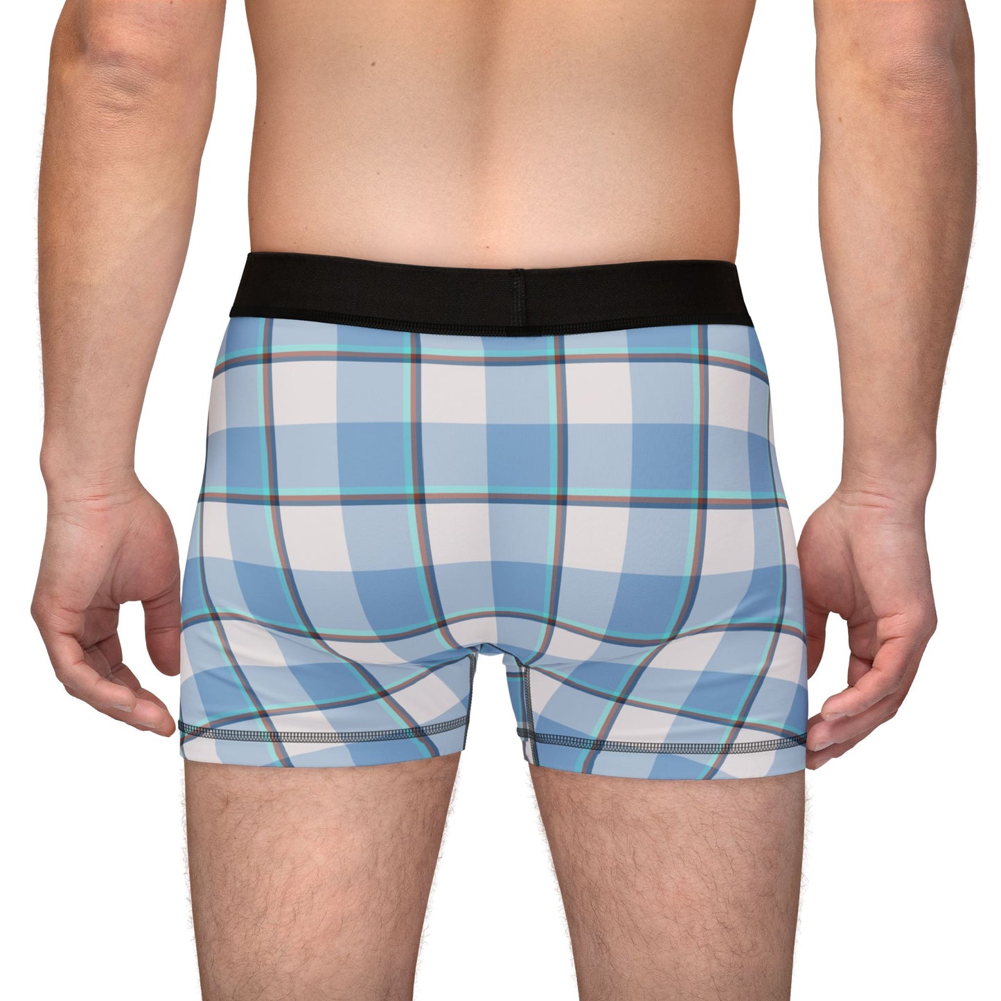 Stylish Men's Boxer Briefs, Plaid Underwear for Comfort, Casual Wear, Gifts for Him, Everyday Essentials - Celtic Scents