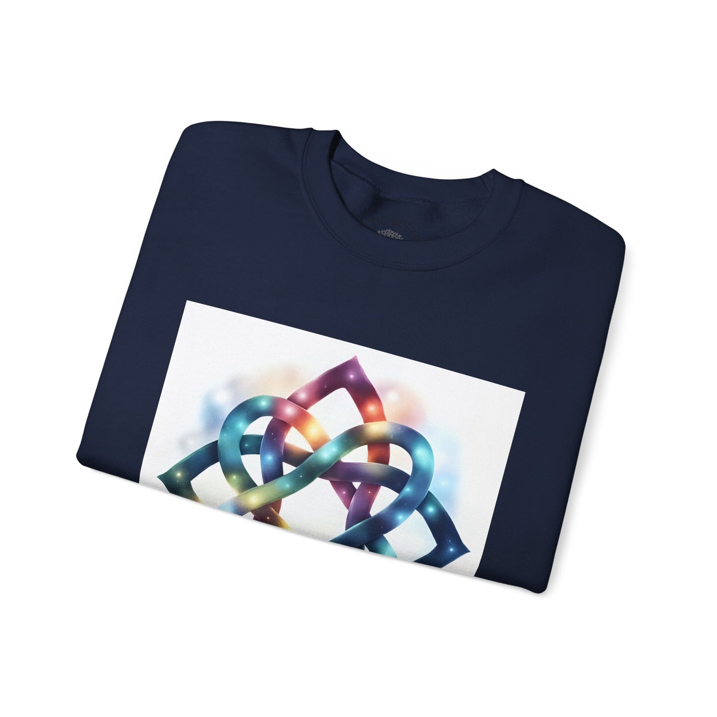 Colorful Infinity Knot Crewneck Sweatshirt | Cozy Unisex Sweatshirt for Every Occasion, Gift for Him, Her, Holidays, Casual Wear - Celtic Scents