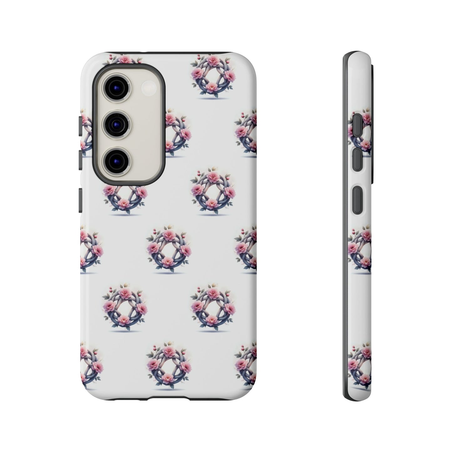 Floral Phone Case, Tough Cases for Women, Cute Celtic Knot Floral Design iPhone Cover, Gift for Her, Stylish Tech Accessories - Celtic Scents