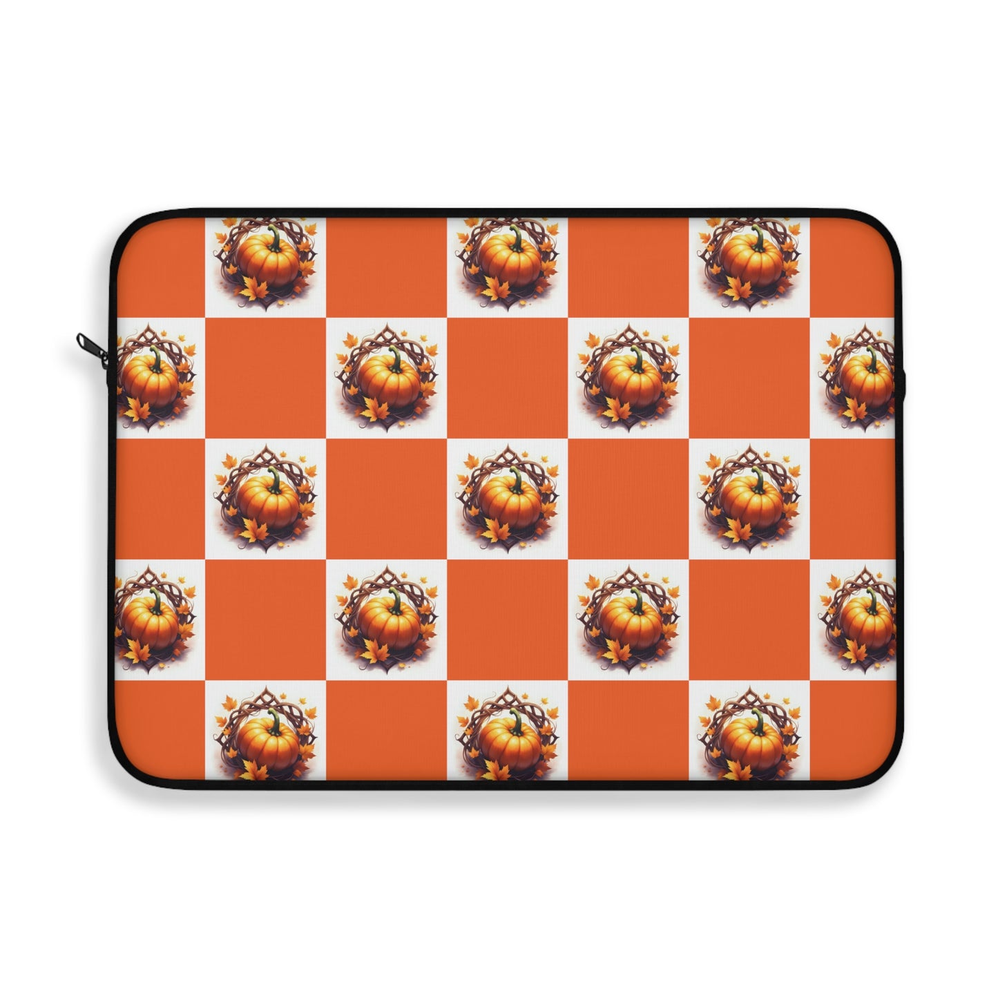 Vibrant Pumpkin Laptop Sleeve, Unique Laptop Case, Stylish Tech Accessory, Perfect Gift for Students, Colorful Protector - Celtic Scents