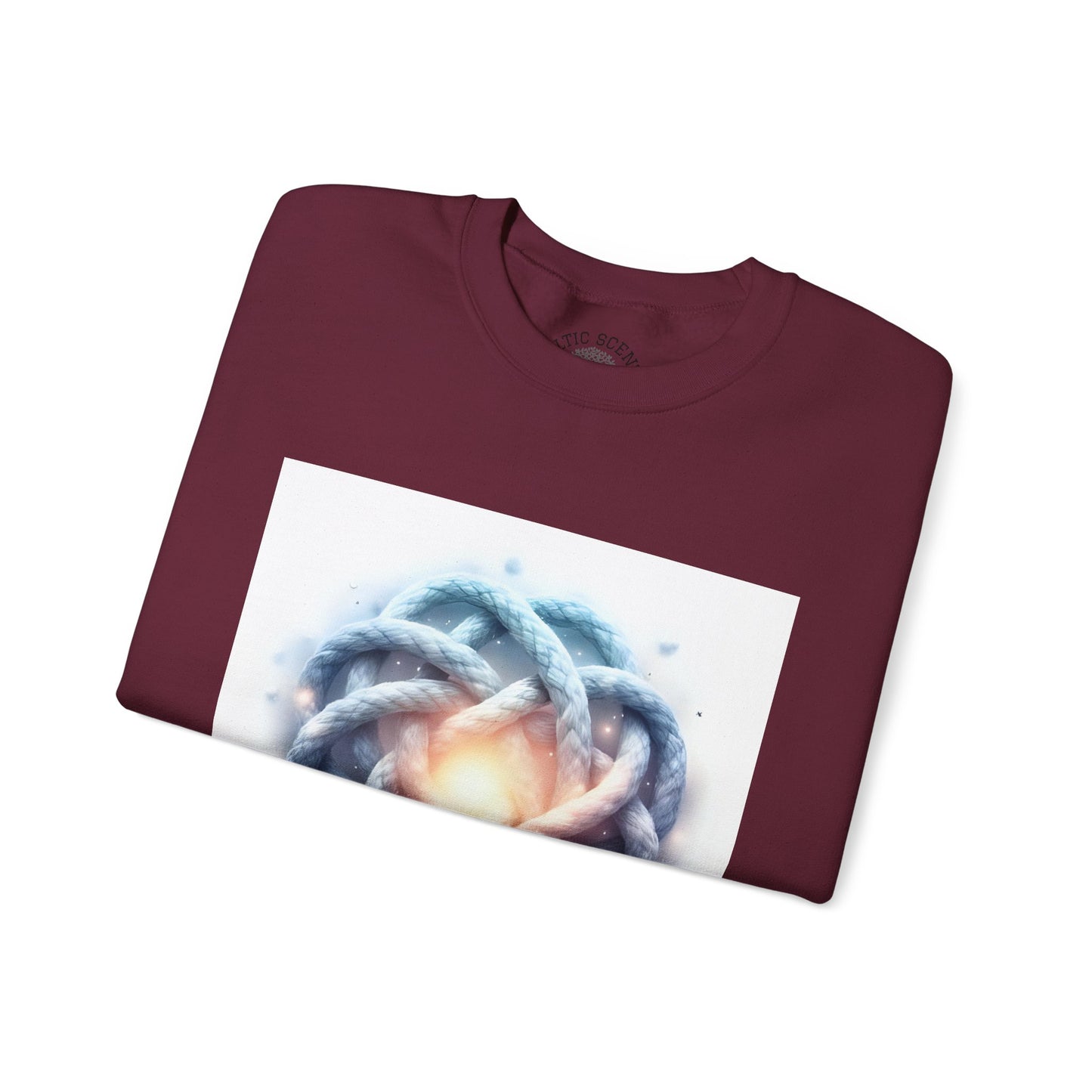 Cozy Artistic Crewneck Sweatshirt with Unique Design, Unisex Sweatshirt, Casual Fashion, Gift for Art Lovers, Comfortable Layering Piece - Celtic Scents