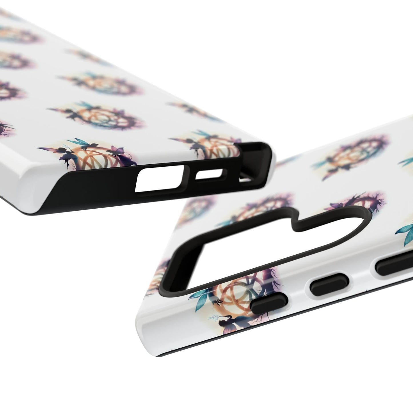 Tough Cases - Celtic Fairies Phone Case, Colorful Phone Cover, Fairy Lover Gift, Trendy Smartphone Accessory