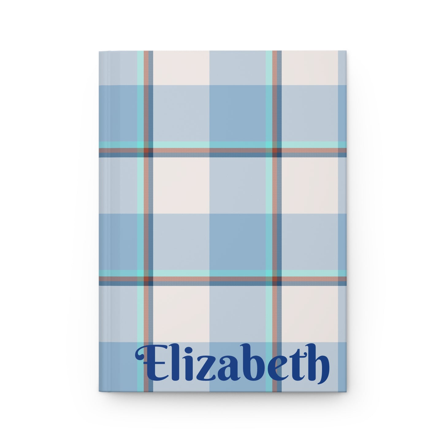 Personalized Plaid Hardcover Journal, Perfect Gift for Writers, Students & Planners, Customizable Journal - Celtic Scents