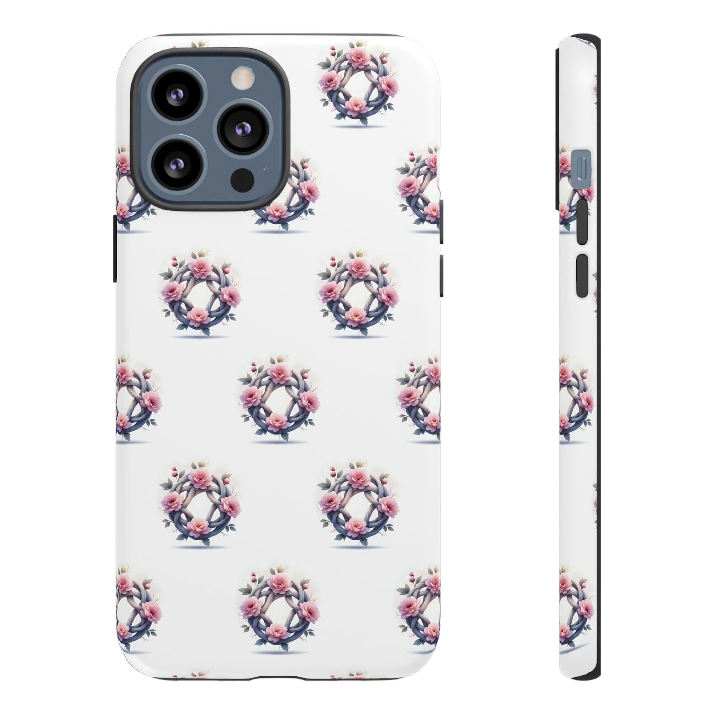 Floral Phone Case, Tough Cases for Women, Cute Celtic Knot Floral Design iPhone Cover, Gift for Her, Stylish Tech Accessories - Celtic Scents