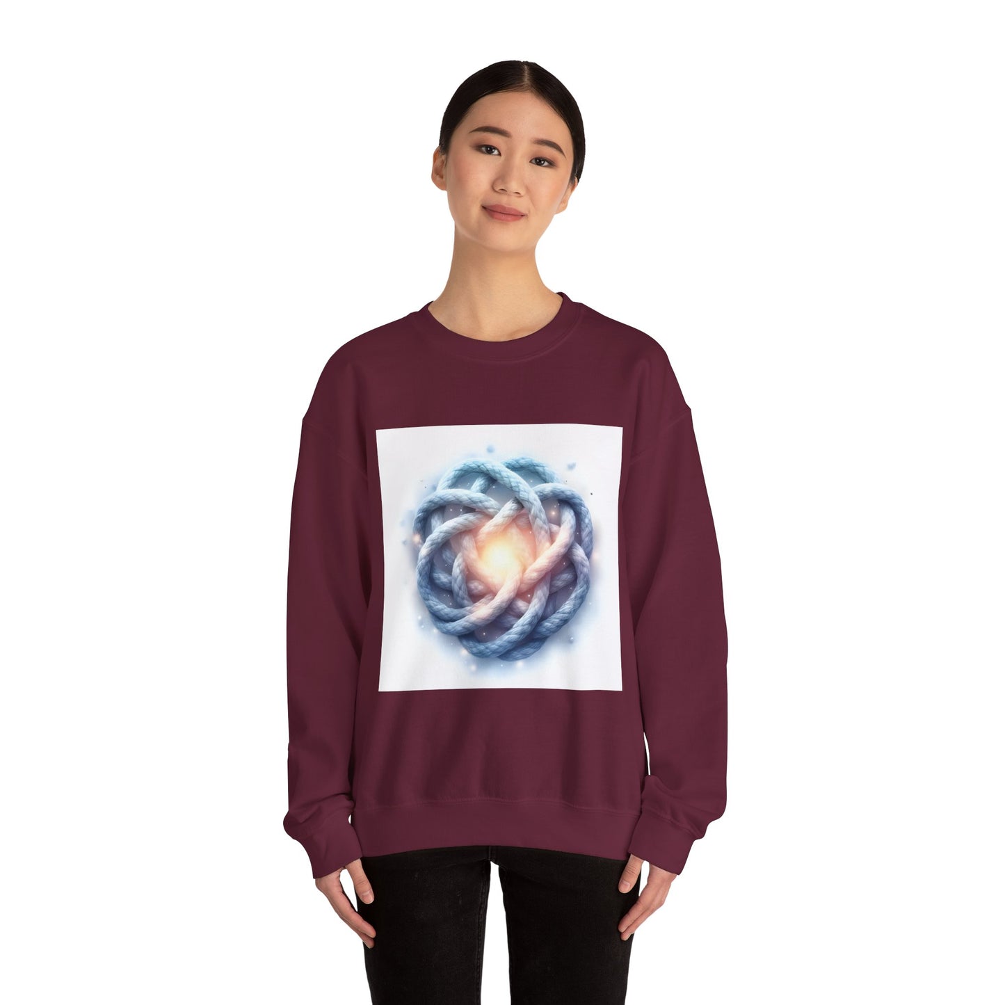 Cozy Artistic Crewneck Sweatshirt with Unique Design, Unisex Sweatshirt, Casual Fashion, Gift for Art Lovers, Comfortable Layering Piece - Celtic Scents