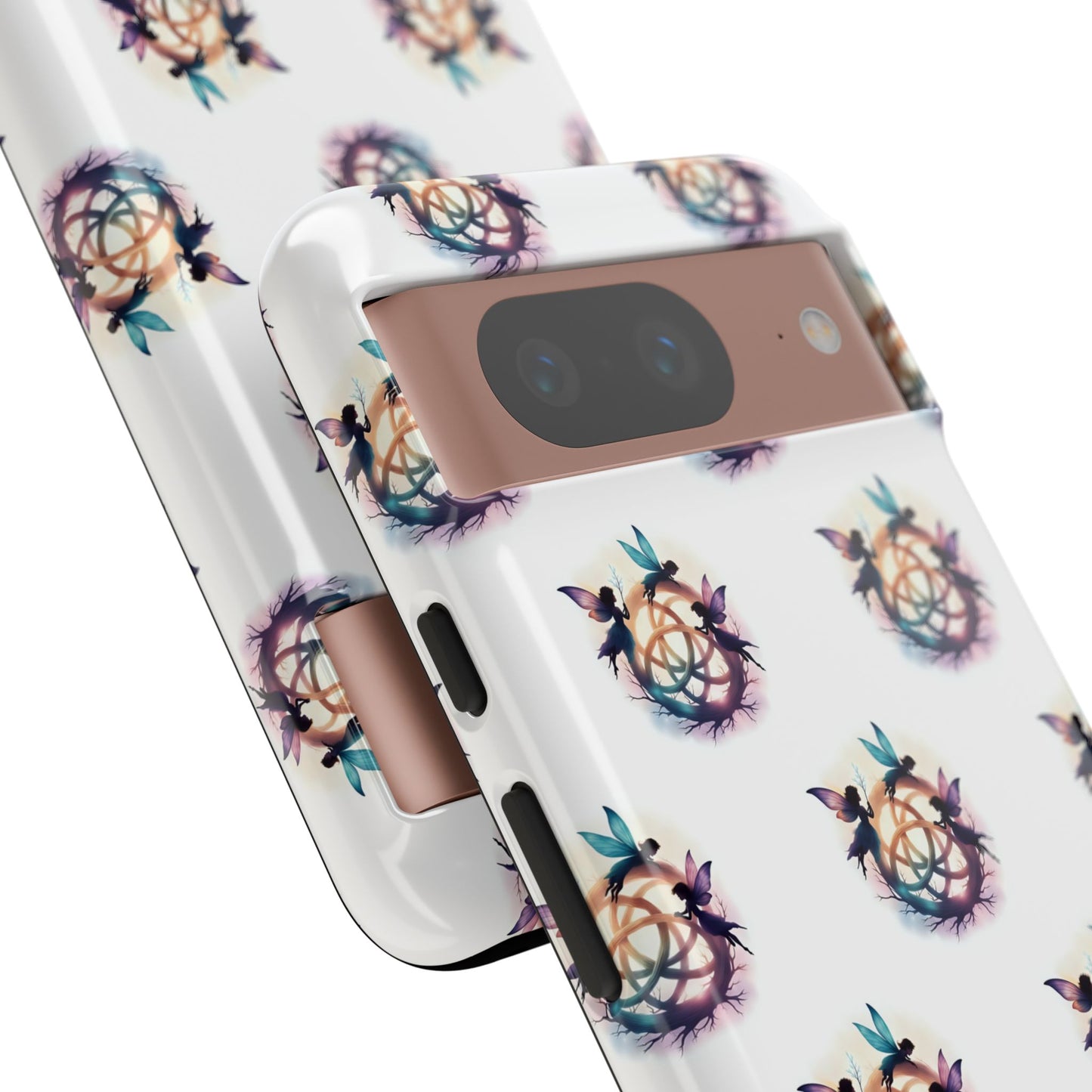 Tough Cases - Celtic Fairies Phone Case, Colorful Phone Cover, Fairy Lover Gift, Trendy Smartphone Accessory