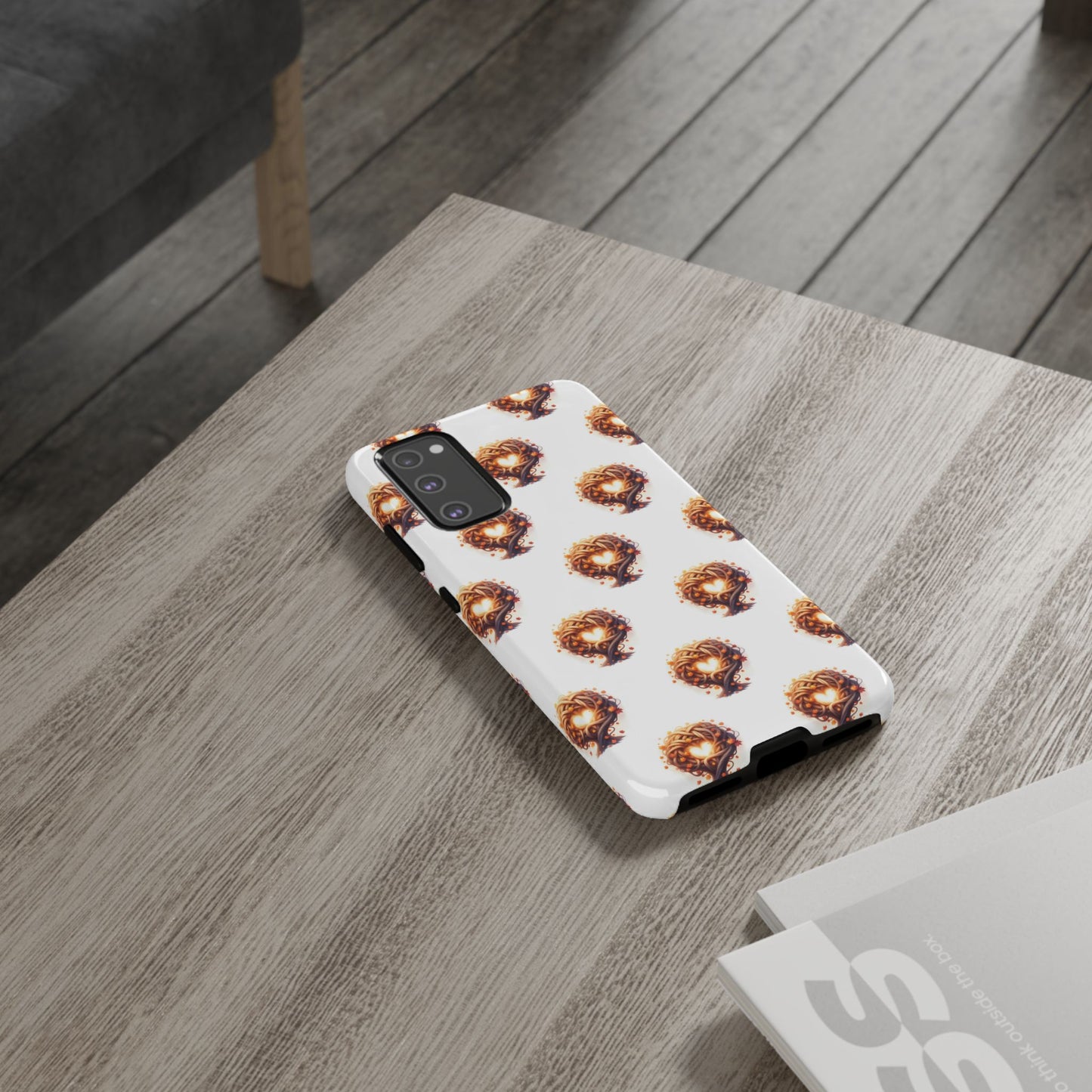 Stylish Phone Case, Tough Cases with Unique Design, Durable Smartphone Cover, Gift for Tech Lovers, Trendy Phone Accessory, Autumn Design