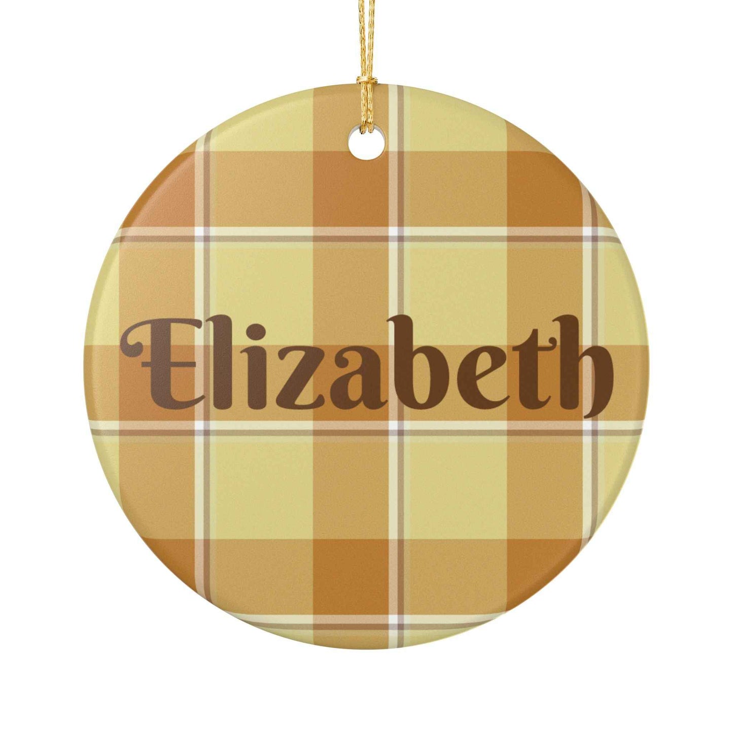 Personalized Ceramic Ornament, Custom Holiday Decoration, Home Decor, Gift for Her, Christmas Decoration, Personalized Gifts