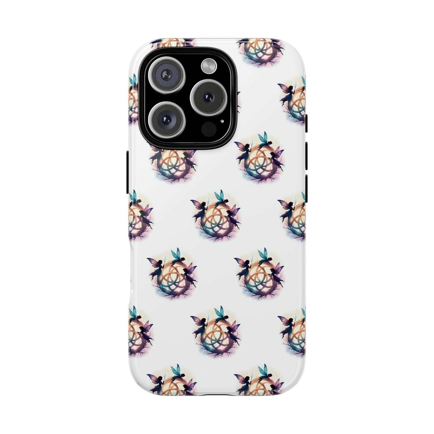 Tough Cases - Celtic Fairies Phone Case, Colorful Phone Cover, Fairy Lover Gift, Trendy Smartphone Accessory