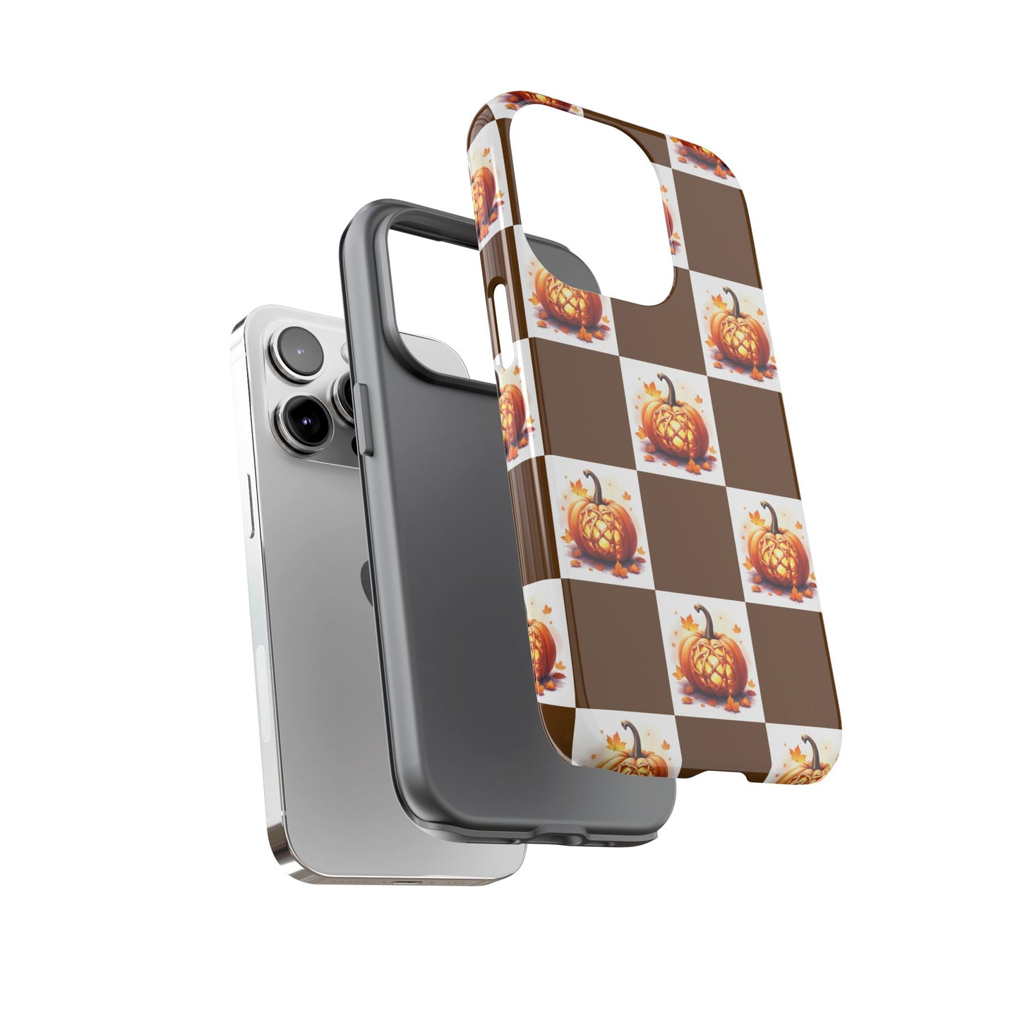 Pumpkin Phone Case, Fall Decor, Halloween Gift, Autumn Accessories, Cute Smartphone Cover, Tough Cases