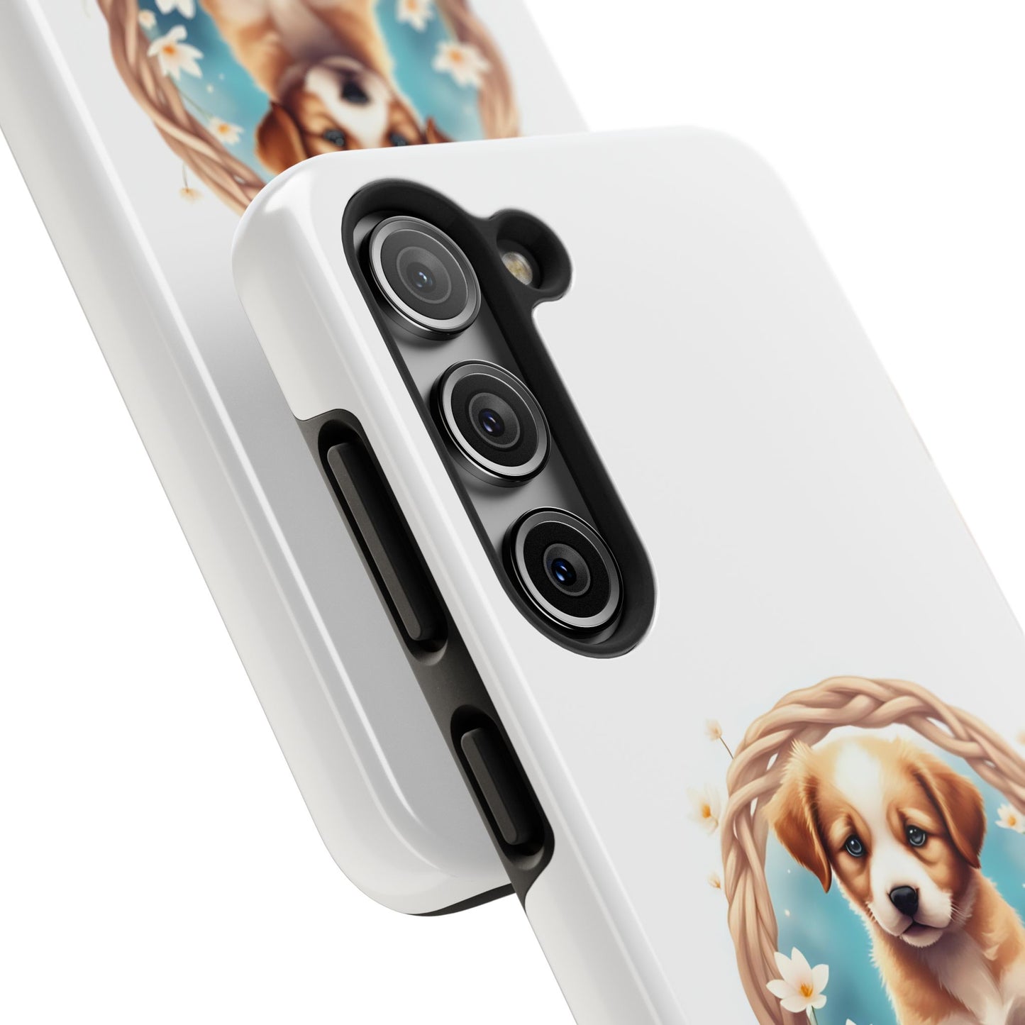 Cute Puppy Phone Case, Tough Case for Dog Lovers, Pet Gift, Protector Case for iPhone, Custom Phone Cover