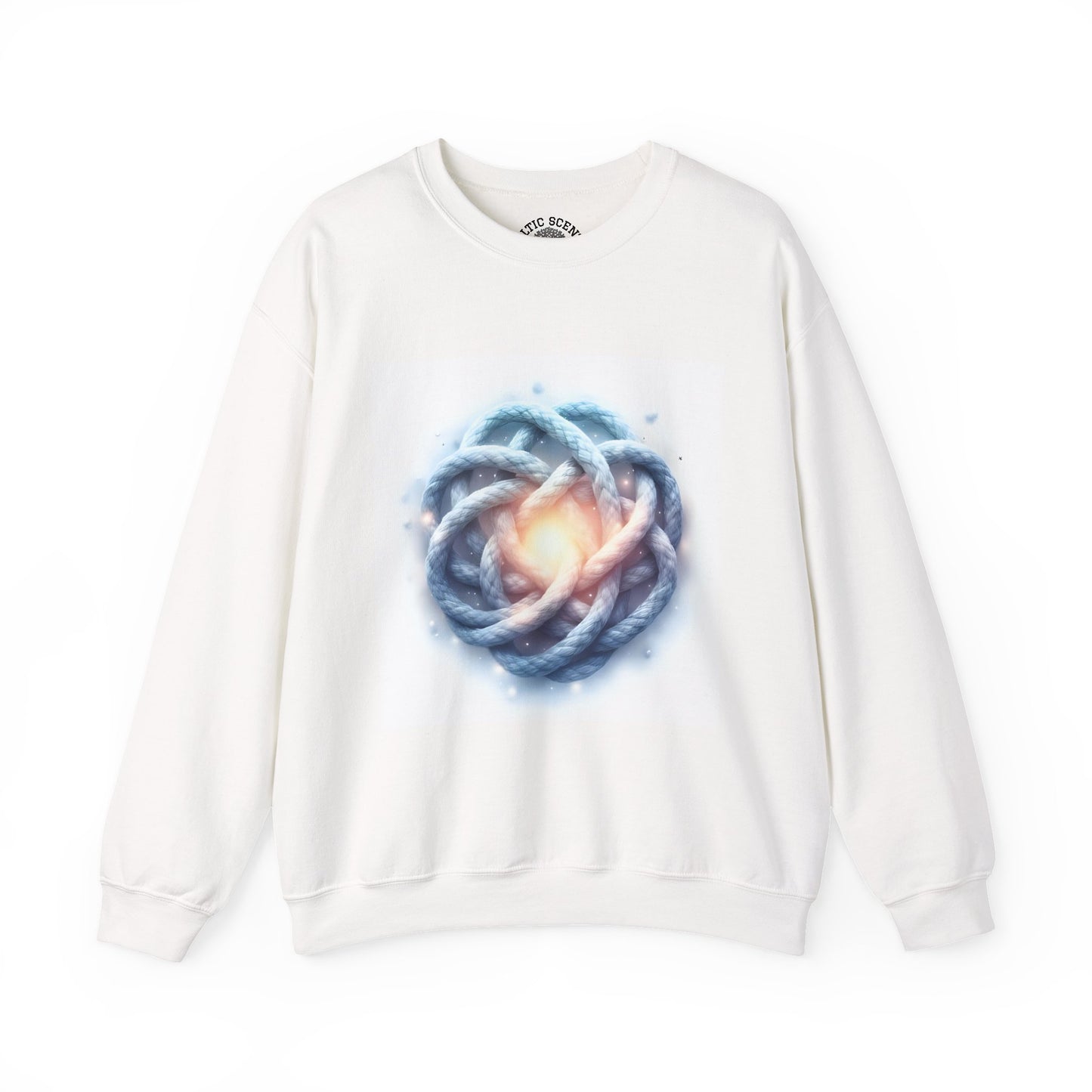 Cozy Artistic Crewneck Sweatshirt with Unique Design, Unisex Sweatshirt, Casual Fashion, Gift for Art Lovers, Comfortable Layering Piece - Celtic Scents