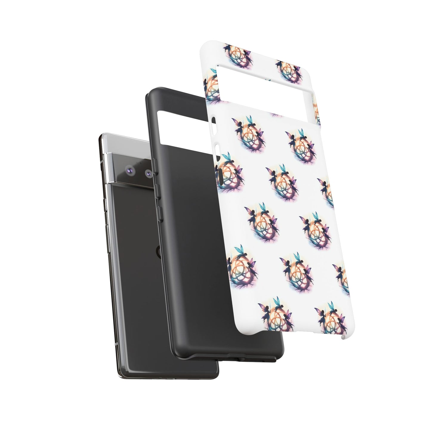 Tough Cases - Celtic Fairies Phone Case, Colorful Phone Cover, Fairy Lover Gift, Trendy Smartphone Accessory