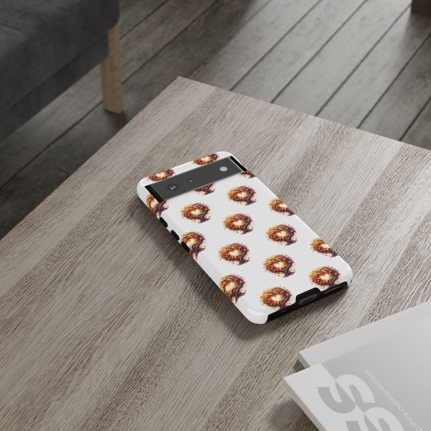 Stylish Phone Case, Tough Cases with Unique Design, Durable Smartphone Cover, Gift for Tech Lovers, Trendy Phone Accessory, Autumn Design