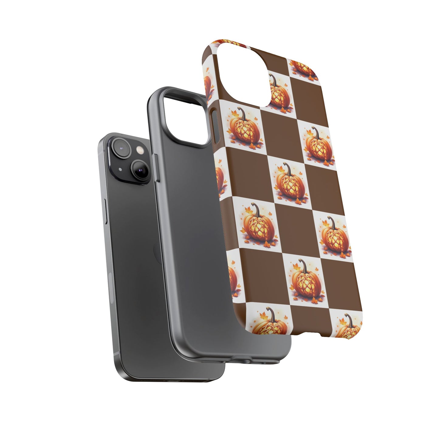Pumpkin Phone Case, Fall Decor, Halloween Gift, Autumn Accessories, Cute Smartphone Cover, Tough Cases