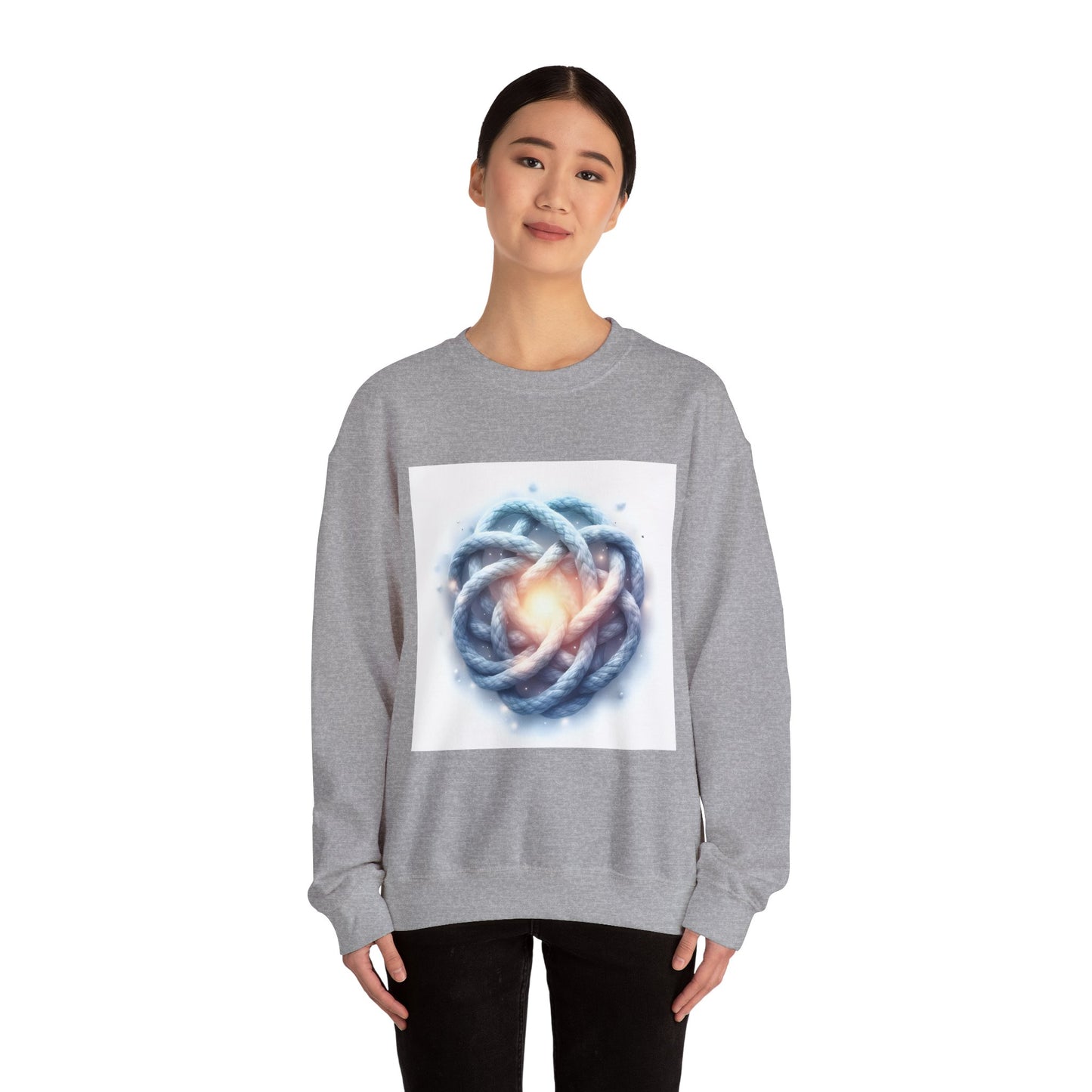 Cozy Artistic Crewneck Sweatshirt with Unique Design, Unisex Sweatshirt, Casual Fashion, Gift for Art Lovers, Comfortable Layering Piece - Celtic Scents