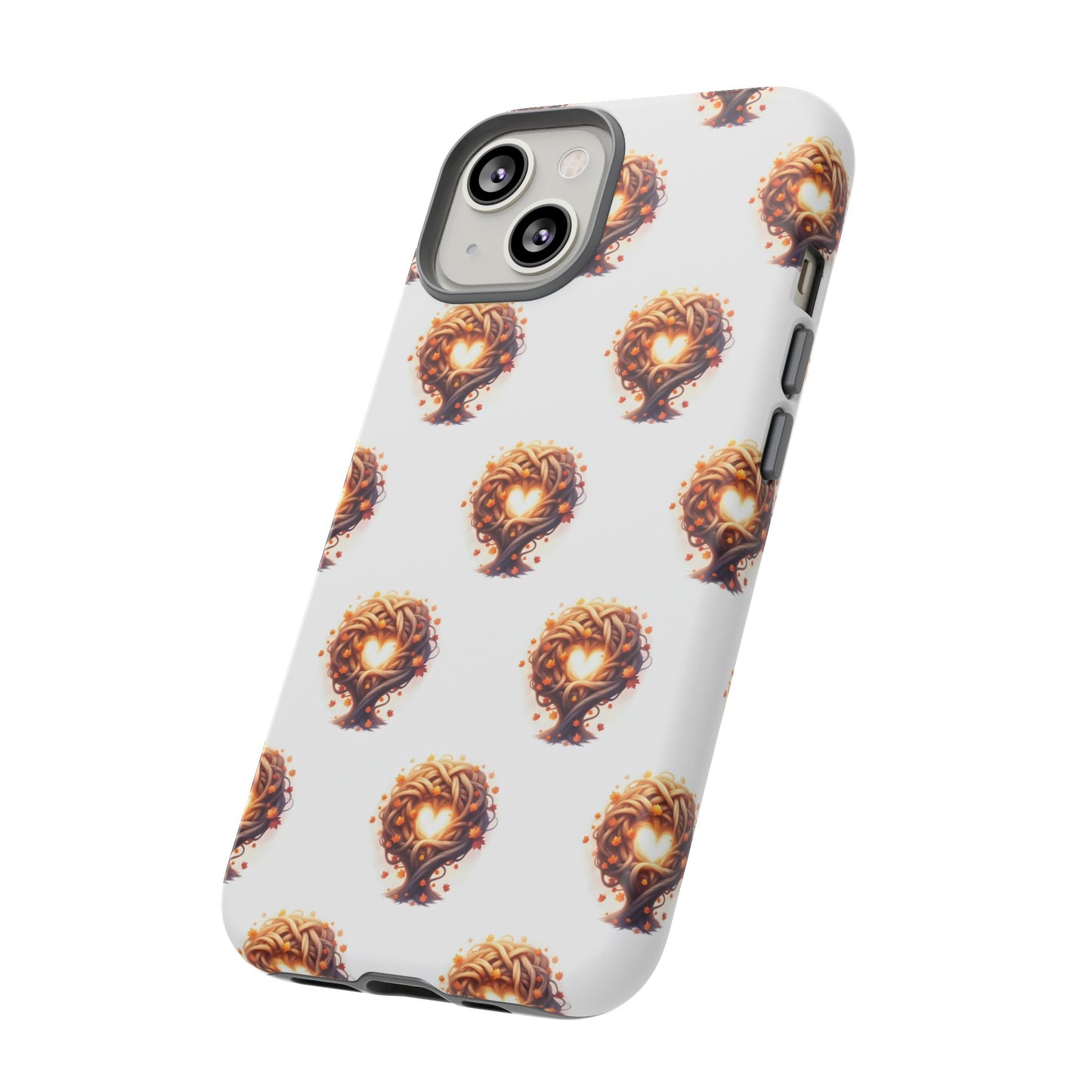 Stylish Phone Case, Tough Cases with Unique Design, Durable Smartphone Cover, Gift for Tech Lovers, Trendy Phone Accessory, Autumn Design