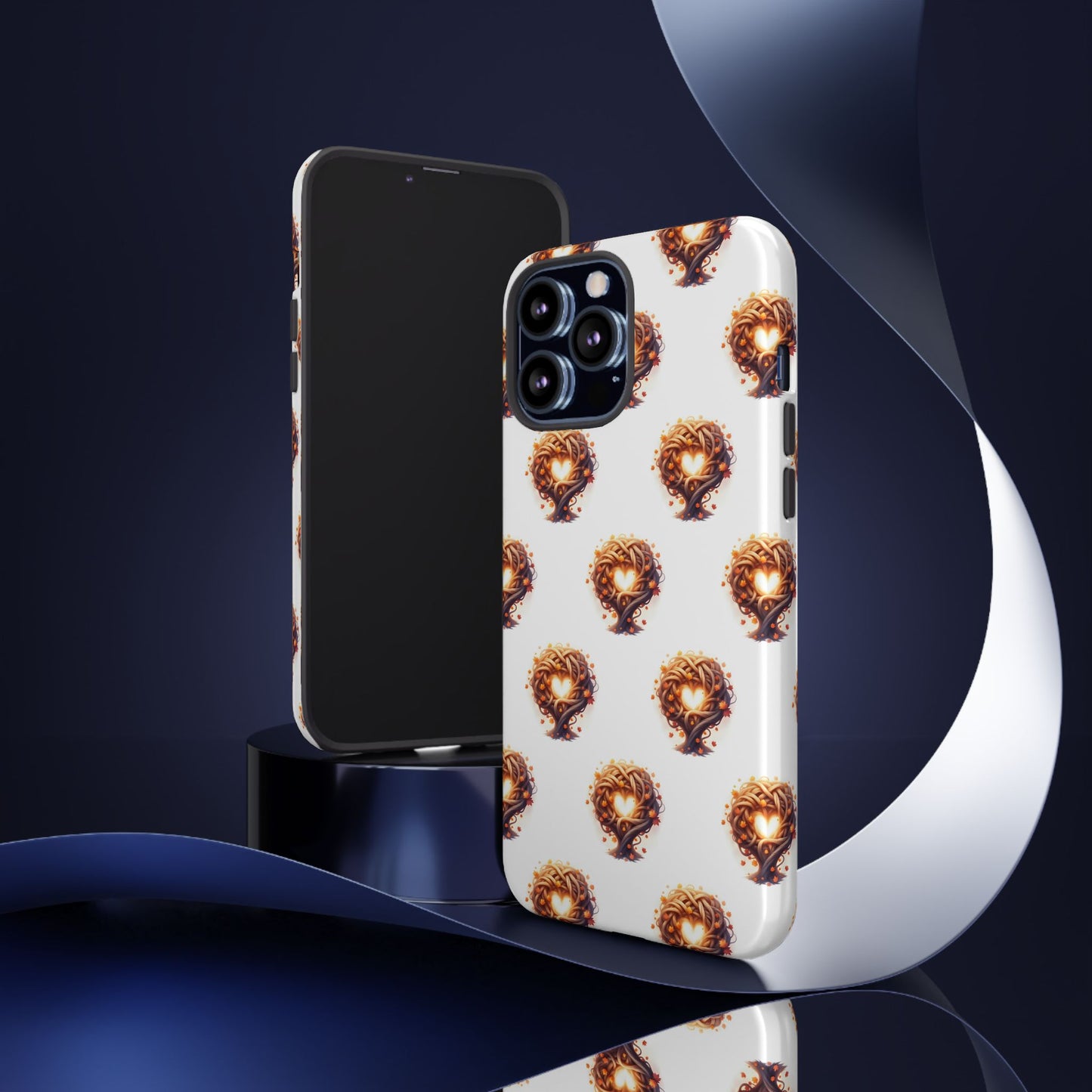 Stylish Phone Case, Tough Cases with Unique Design, Durable Smartphone Cover, Gift for Tech Lovers, Trendy Phone Accessory, Autumn Design