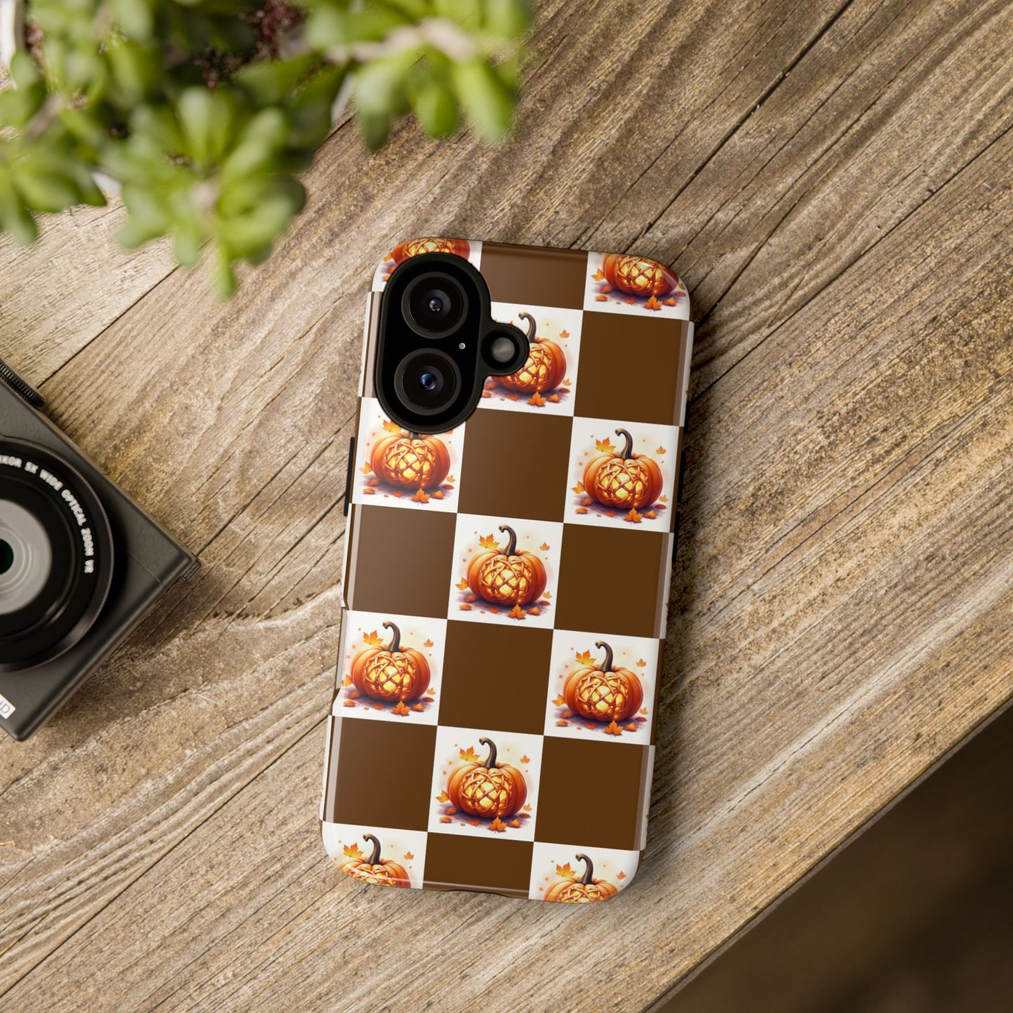 Pumpkin Phone Case, Fall Decor, Halloween Gift, Autumn Accessories, Cute Smartphone Cover, Tough Cases