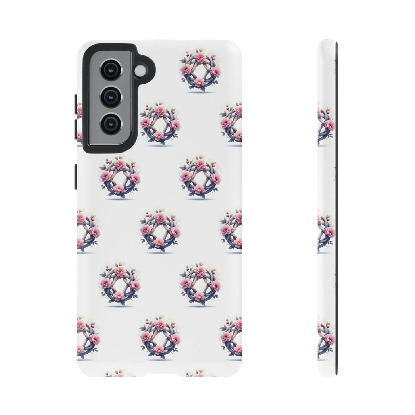 Floral Phone Case, Tough Cases for Women, Cute Celtic Knot Floral Design iPhone Cover, Gift for Her, Stylish Tech Accessories - Celtic Scents