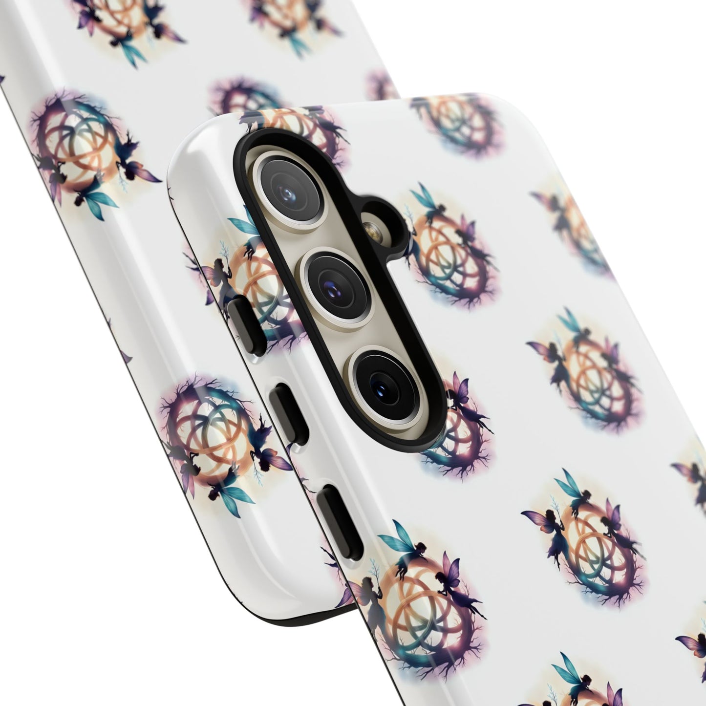 Tough Cases - Celtic Fairies Phone Case, Colorful Phone Cover, Fairy Lover Gift, Trendy Smartphone Accessory