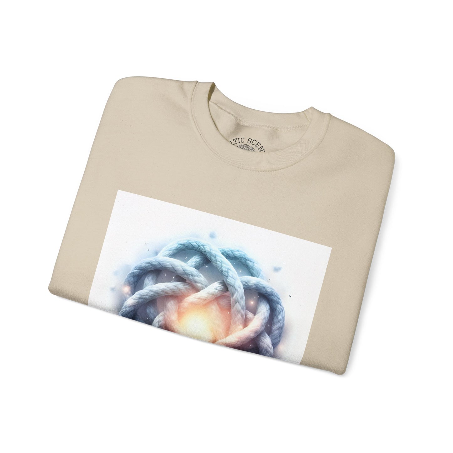 Cozy Artistic Crewneck Sweatshirt with Unique Design, Unisex Sweatshirt, Casual Fashion, Gift for Art Lovers, Comfortable Layering Piece - Celtic Scents