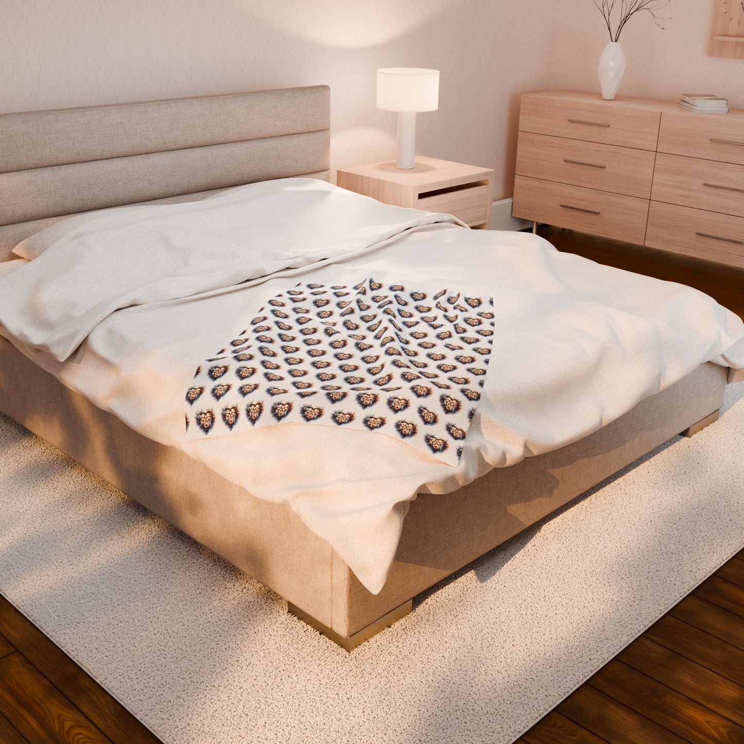 Cozy Celtic Knot Pattern Velveteen Plush Blanket | Soft Throw, Nursery Decor, Gift for Kids, Living Room Accessory, Winter Warmth - Celtic Scents