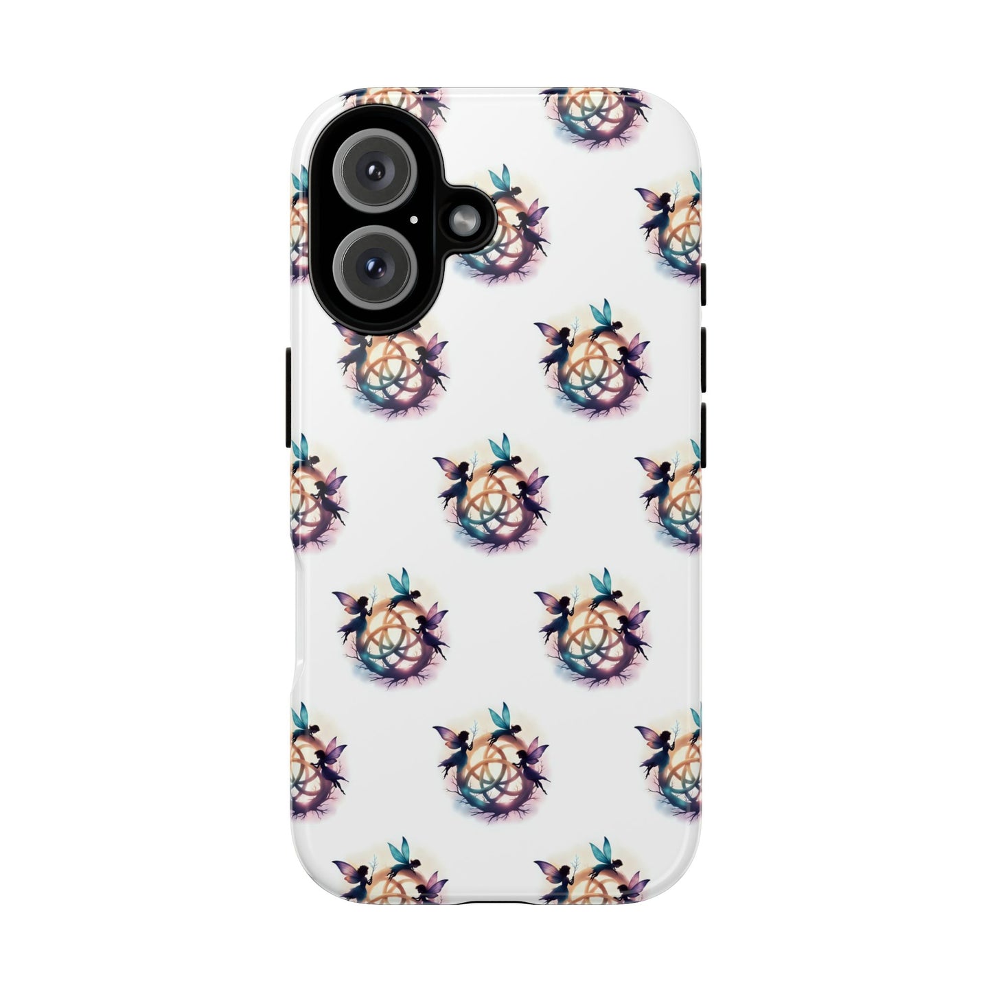 Tough Cases - Celtic Fairies Phone Case, Colorful Phone Cover, Fairy Lover Gift, Trendy Smartphone Accessory