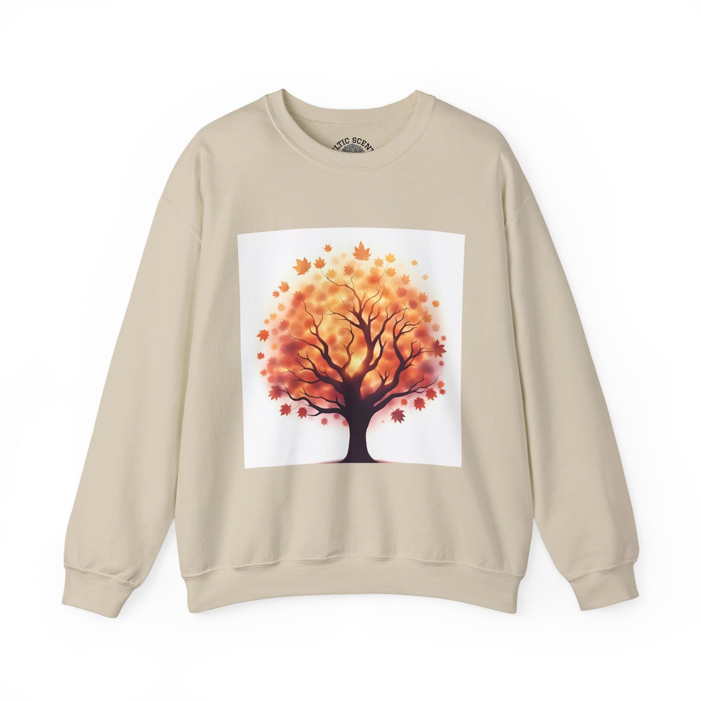 Autumn Tree Sweatshirt | Cozy Fall Apparel, Gift for Nature Lovers, Unisex Crewneck, Tree Design Sweatshirt, Ideal for Thanksgiving - Celtic Scents