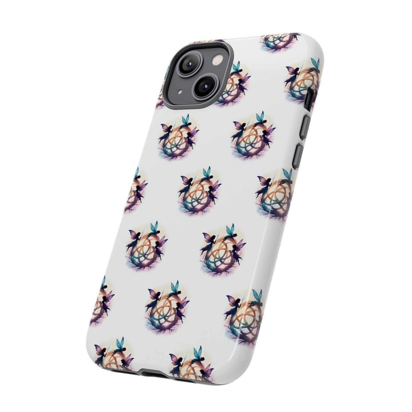 Tough Cases - Celtic Fairies Phone Case, Colorful Phone Cover, Fairy Lover Gift, Trendy Smartphone Accessory