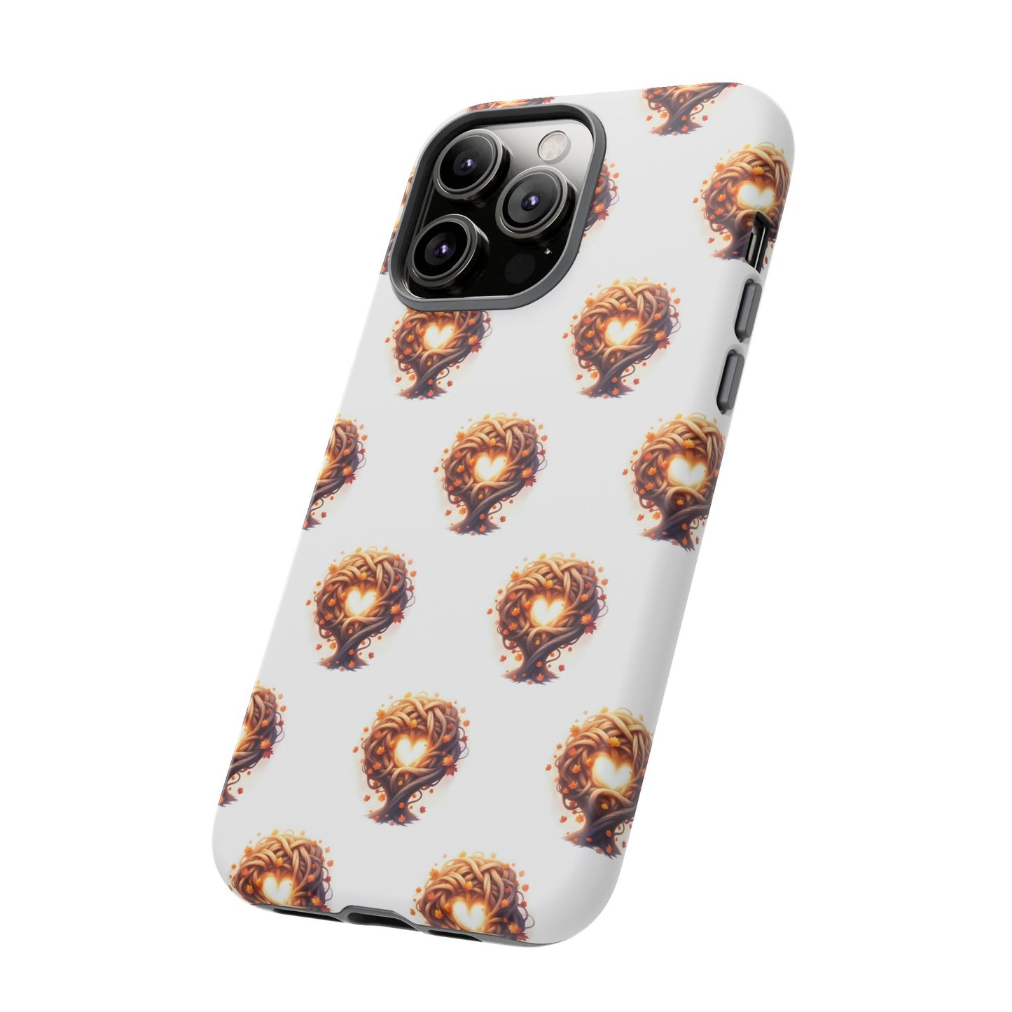Stylish Phone Case, Tough Cases with Unique Design, Durable Smartphone Cover, Gift for Tech Lovers, Trendy Phone Accessory, Autumn Design