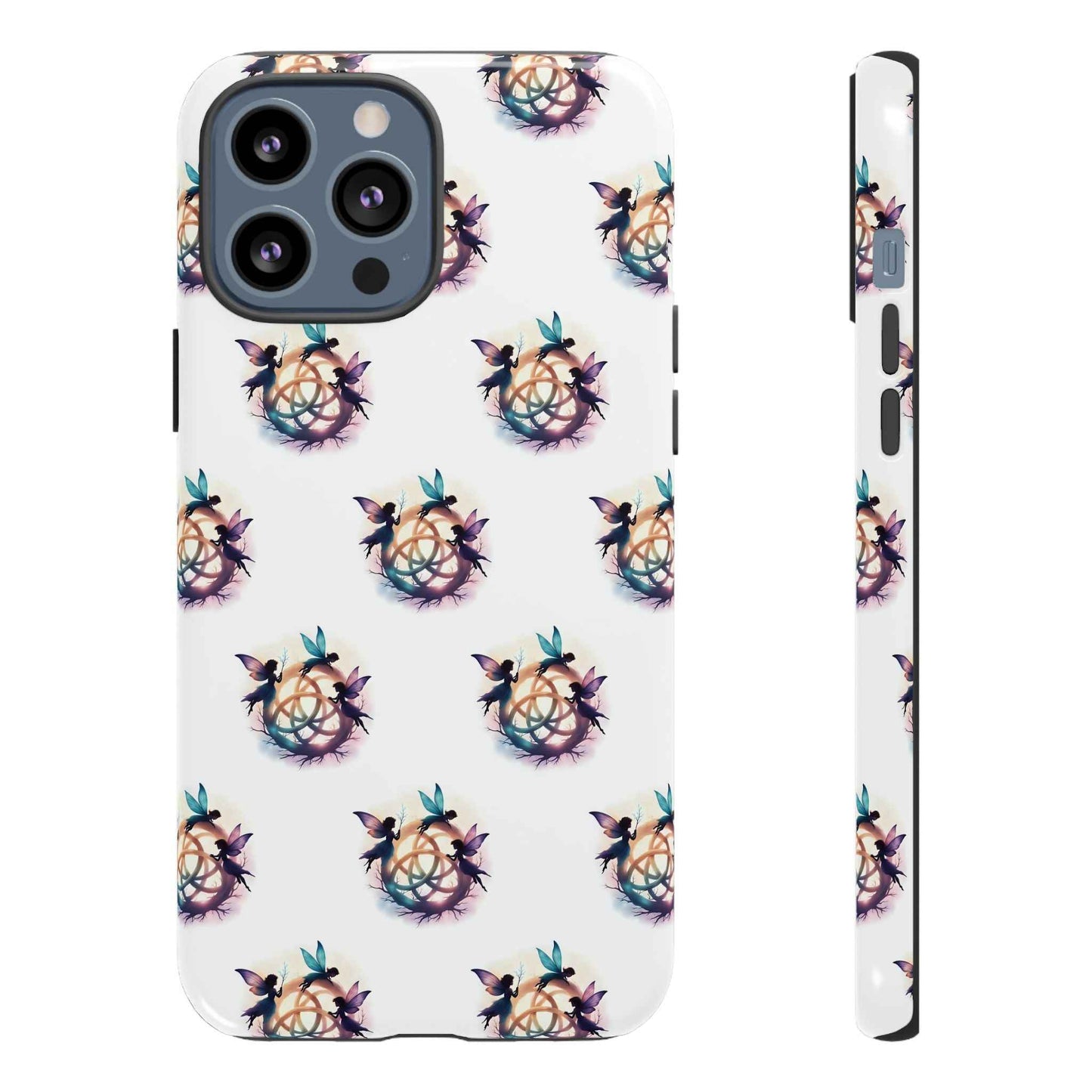 Tough Cases - Celtic Fairies Phone Case, Colorful Phone Cover, Fairy Lover Gift, Trendy Smartphone Accessory