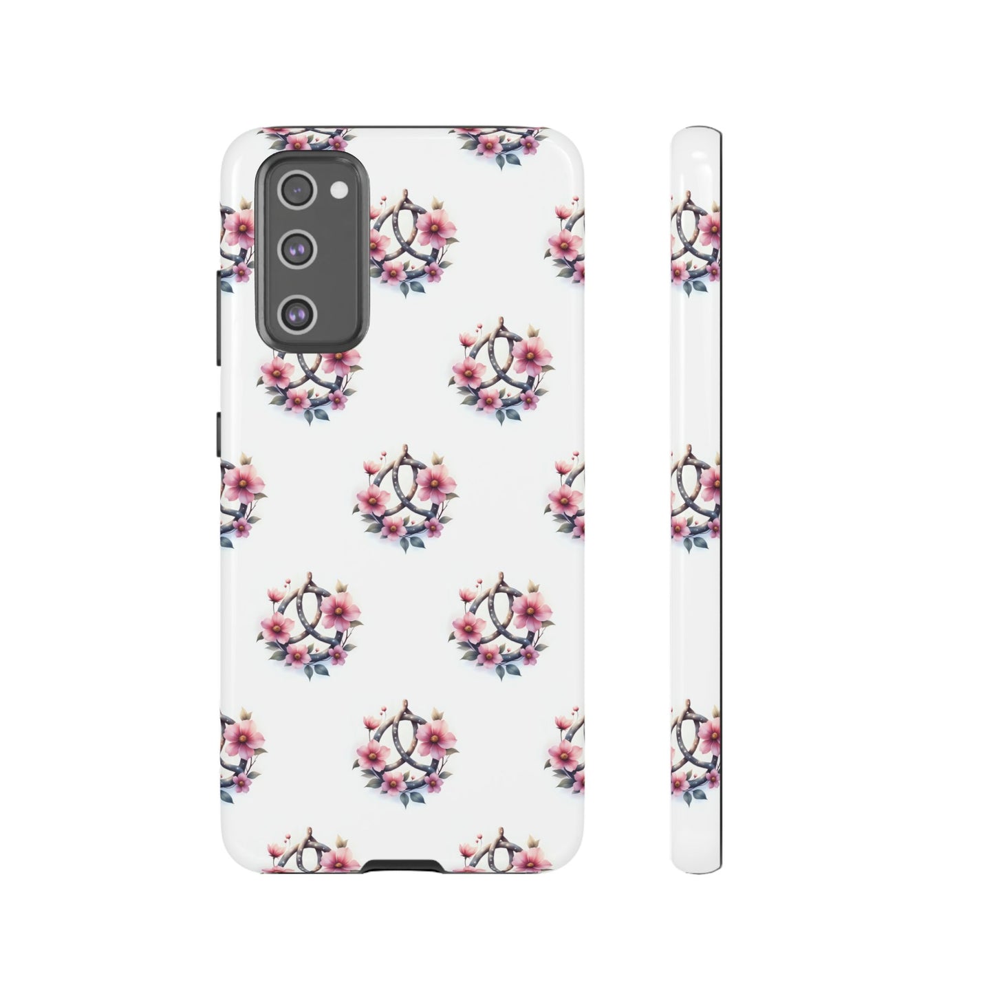 Floral Phone Case, Tough Phone Cover, Cute Protection for Mobile, Gift for Her, Celtic Knot Floral Pattern Case - Celtic Scents