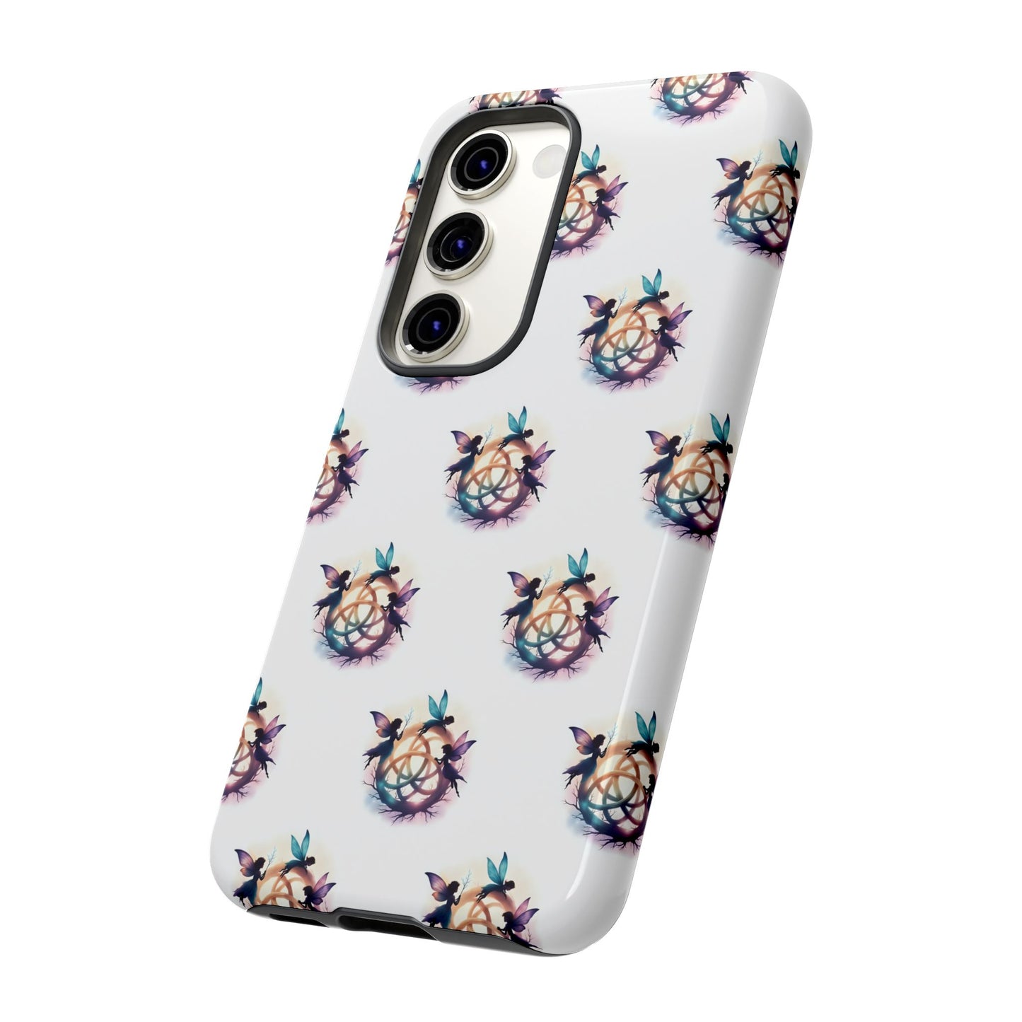 Tough Cases - Celtic Fairies Phone Case, Colorful Phone Cover, Fairy Lover Gift, Trendy Smartphone Accessory