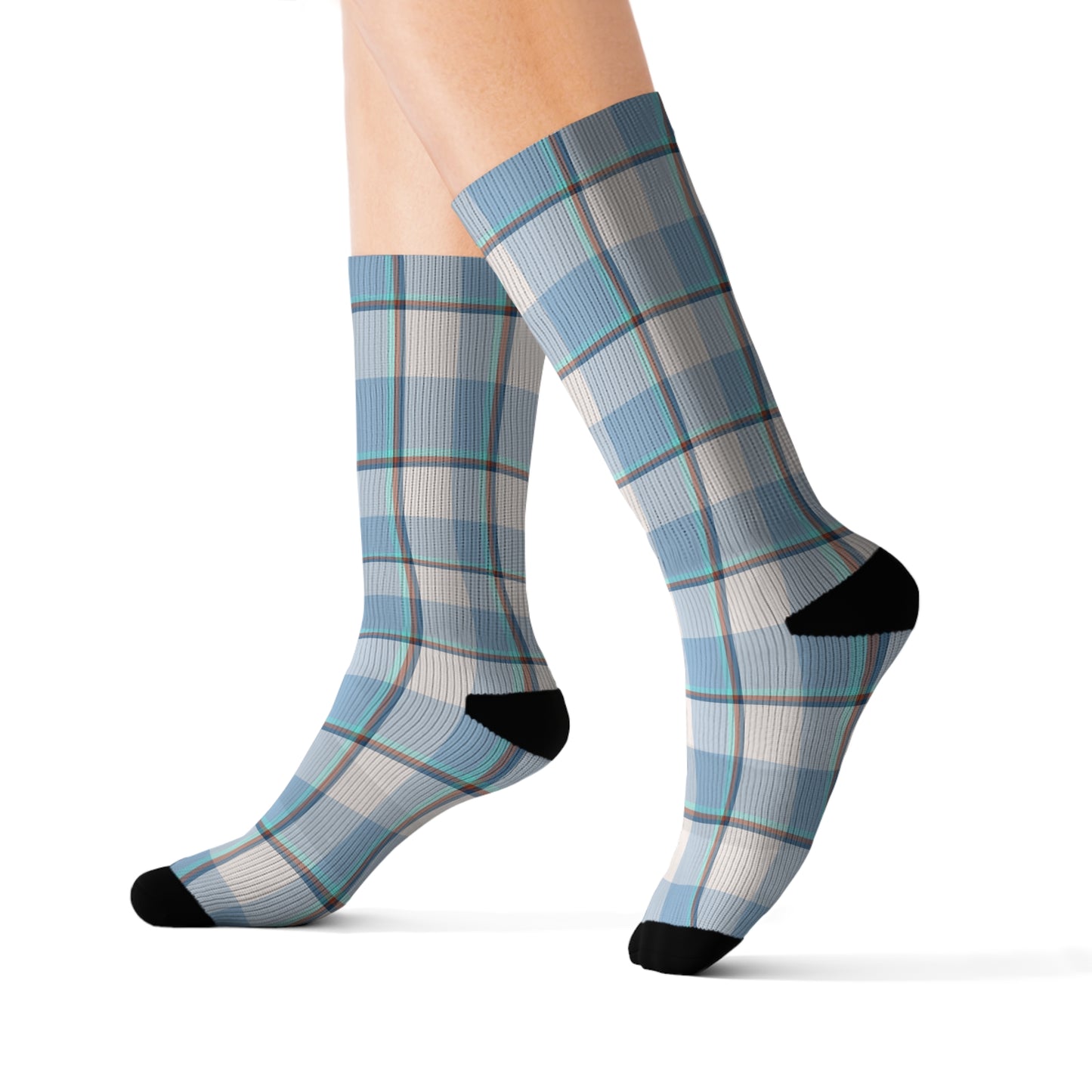 Plaid Sublimation Socks for Stylish Comfort, Gift for Him/Her, Cozy Everyday Wear - Celtic Scents