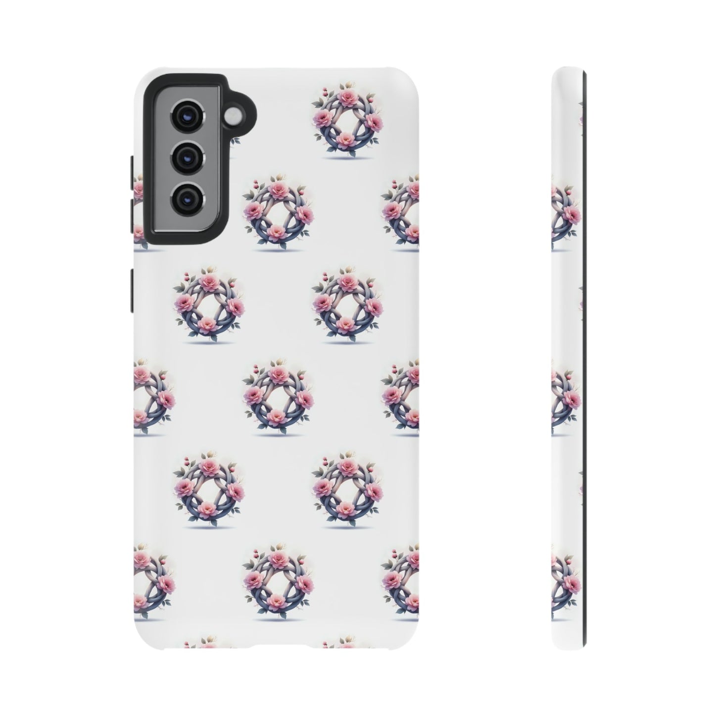 Floral Phone Case, Tough Cases for Women, Cute Celtic Knot Floral Design iPhone Cover, Gift for Her, Stylish Tech Accessories - Celtic Scents