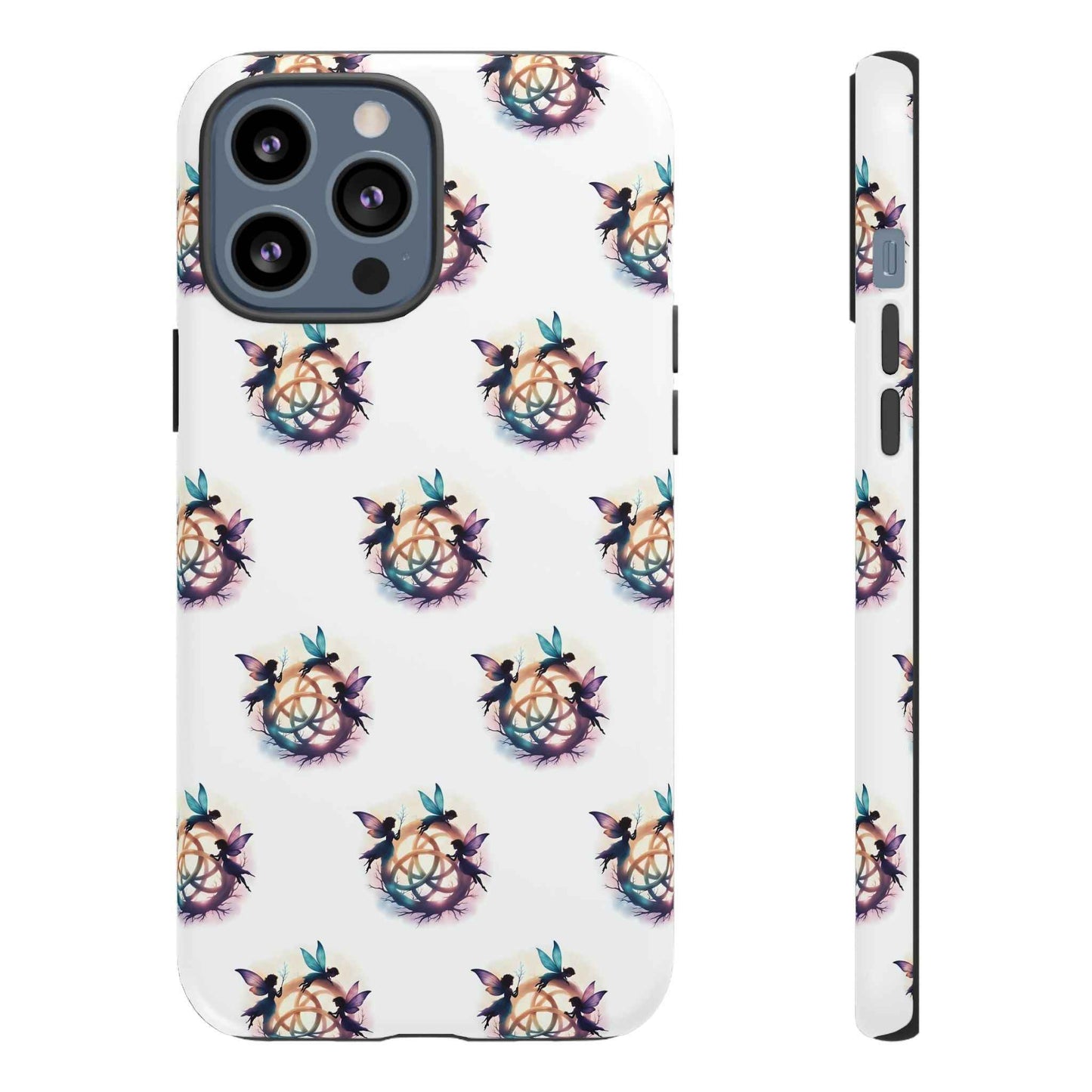 Tough Cases - Celtic Fairies Phone Case, Colorful Phone Cover, Fairy Lover Gift, Trendy Smartphone Accessory