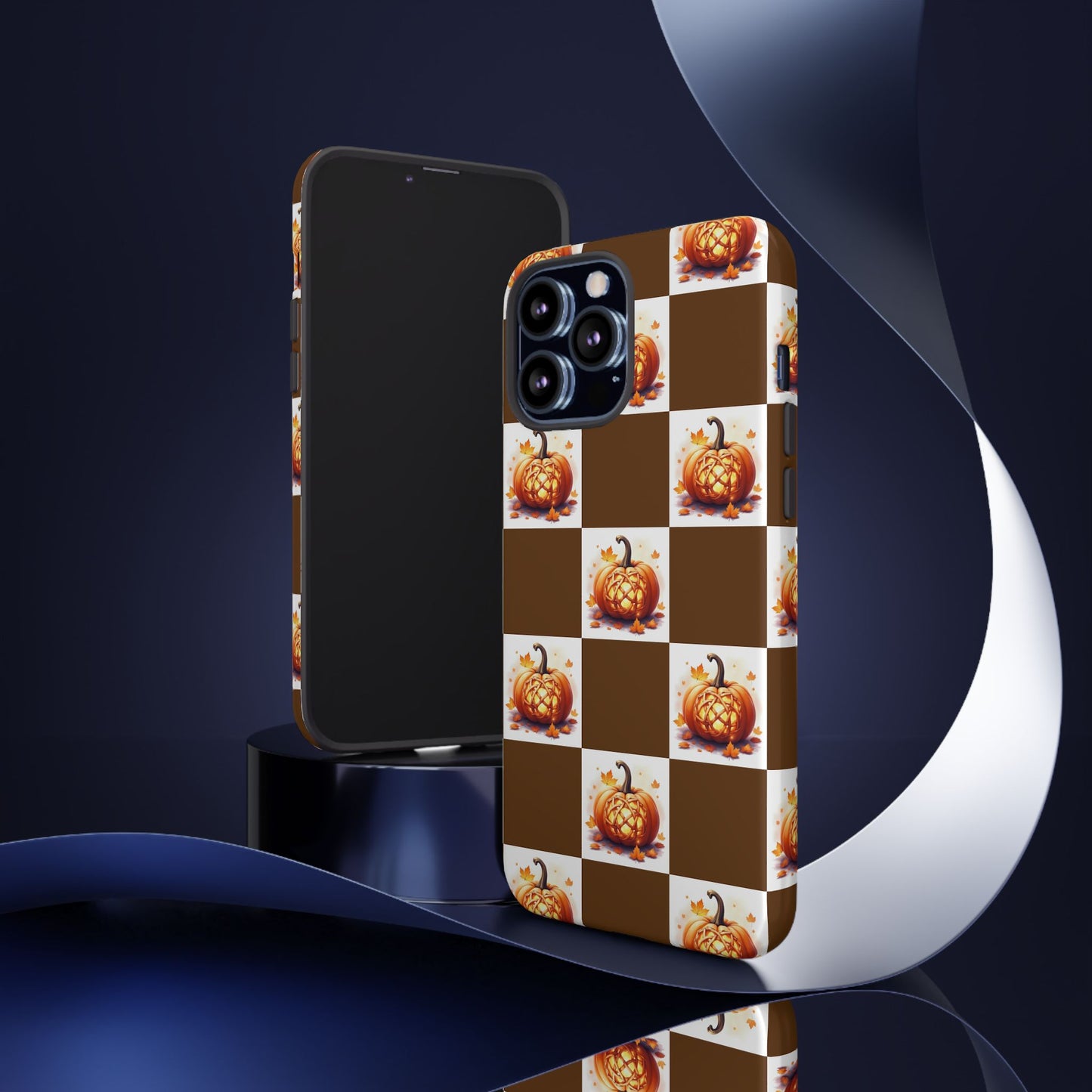 Pumpkin Phone Case, Fall Decor, Halloween Gift, Autumn Accessories, Cute Smartphone Cover, Tough Cases