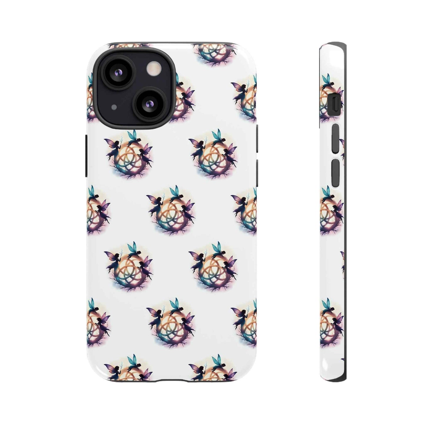 Tough Cases - Celtic Fairies Phone Case, Colorful Phone Cover, Fairy Lover Gift, Trendy Smartphone Accessory