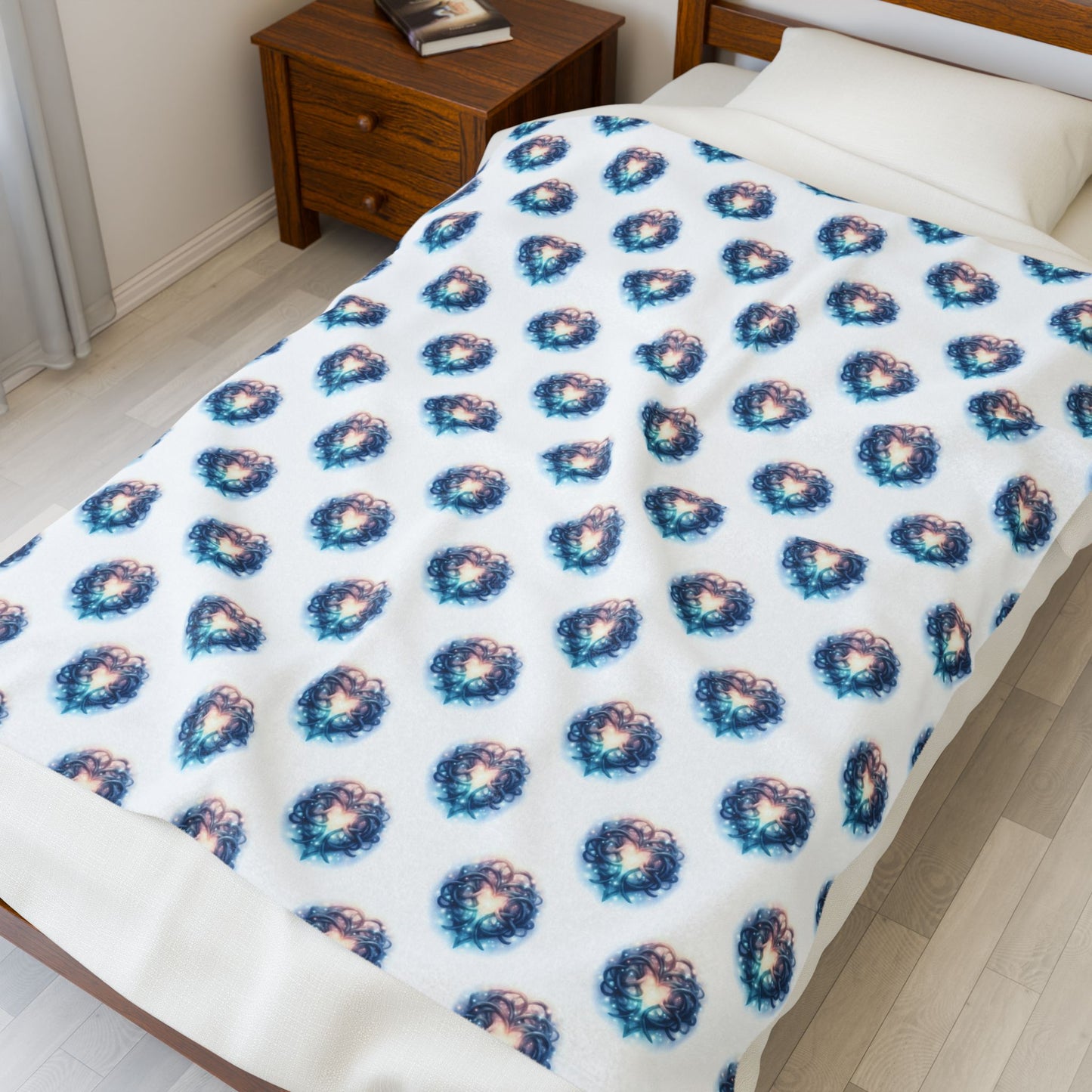 Cozy Velveteen Plush Blanket, Soft Throw for Home Decor, Perfect Gift for Birthdays, Holidays, and Cozy Nights, Celtic Knot Design - Celtic Scents