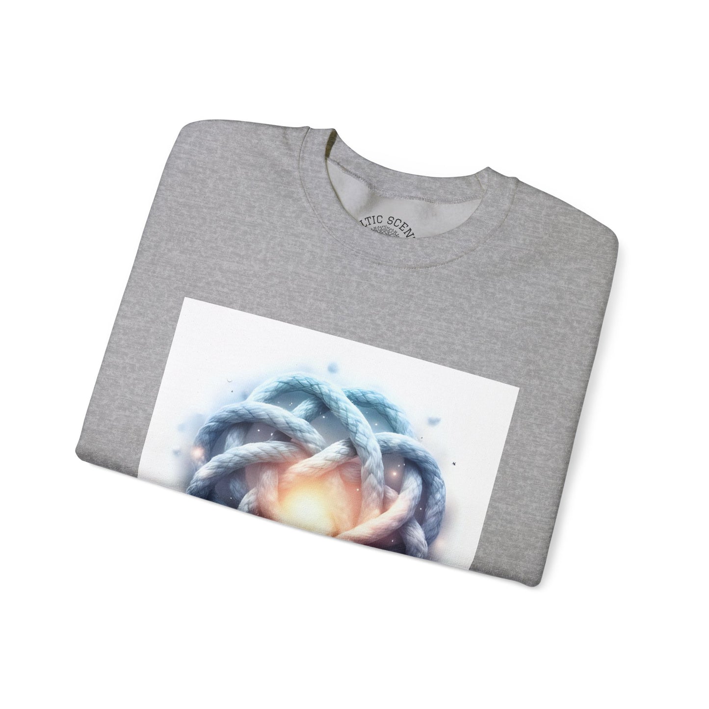 Cozy Artistic Crewneck Sweatshirt with Unique Design, Unisex Sweatshirt, Casual Fashion, Gift for Art Lovers, Comfortable Layering Piece - Celtic Scents