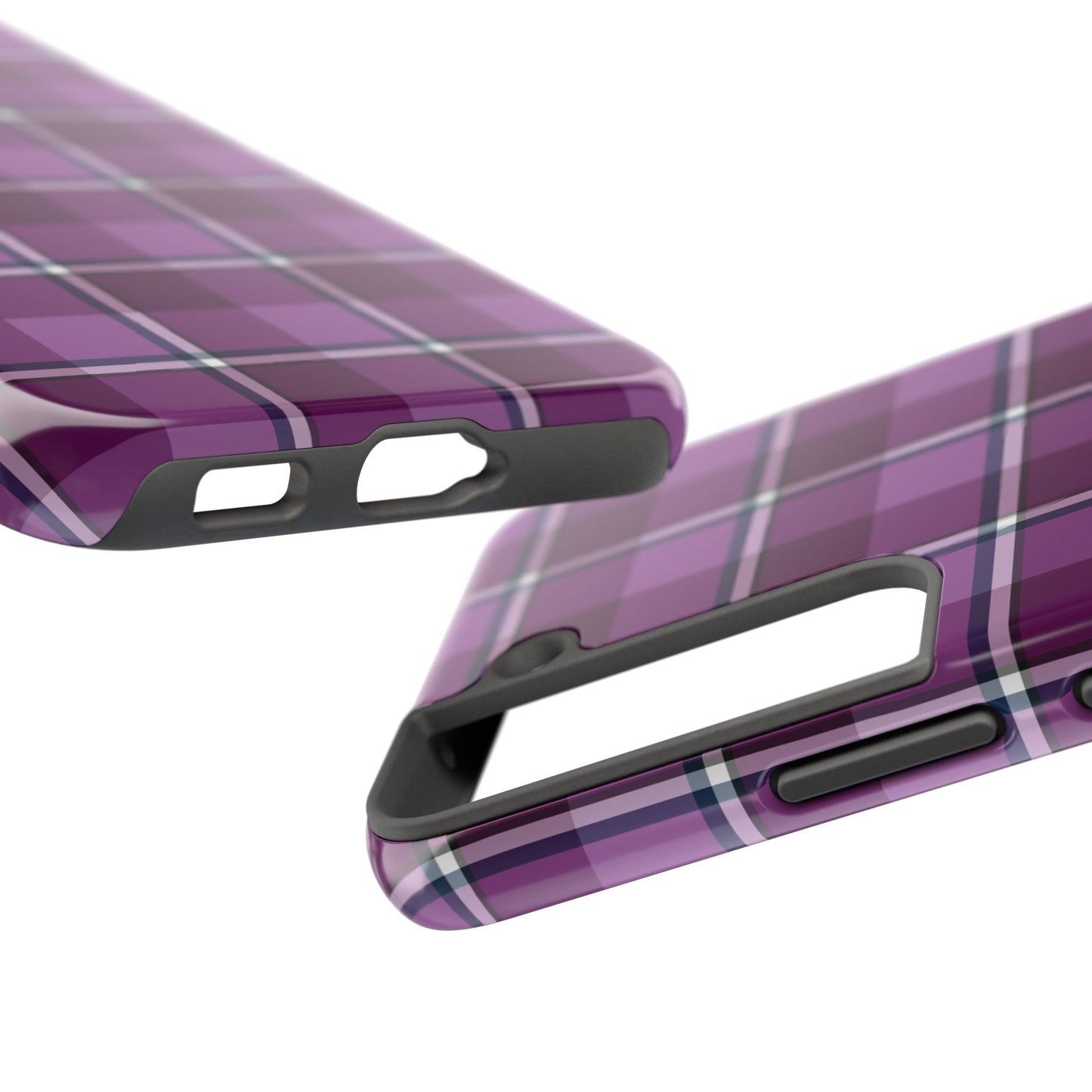 Plaid Tough Phone Case, Stylish Cell Phone Cover for All Occasions, Perfect Gift for Tech Lovers