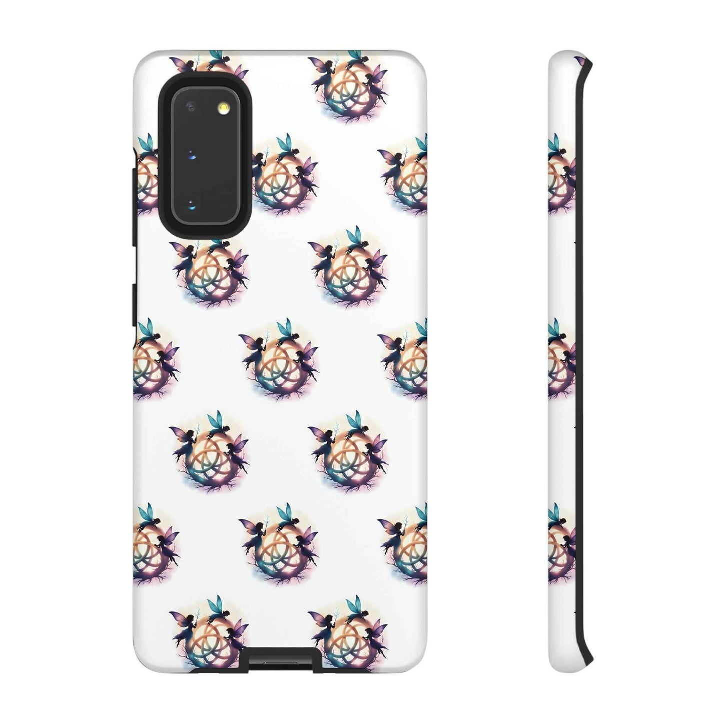 Tough Cases - Celtic Fairies Phone Case, Colorful Phone Cover, Fairy Lover Gift, Trendy Smartphone Accessory