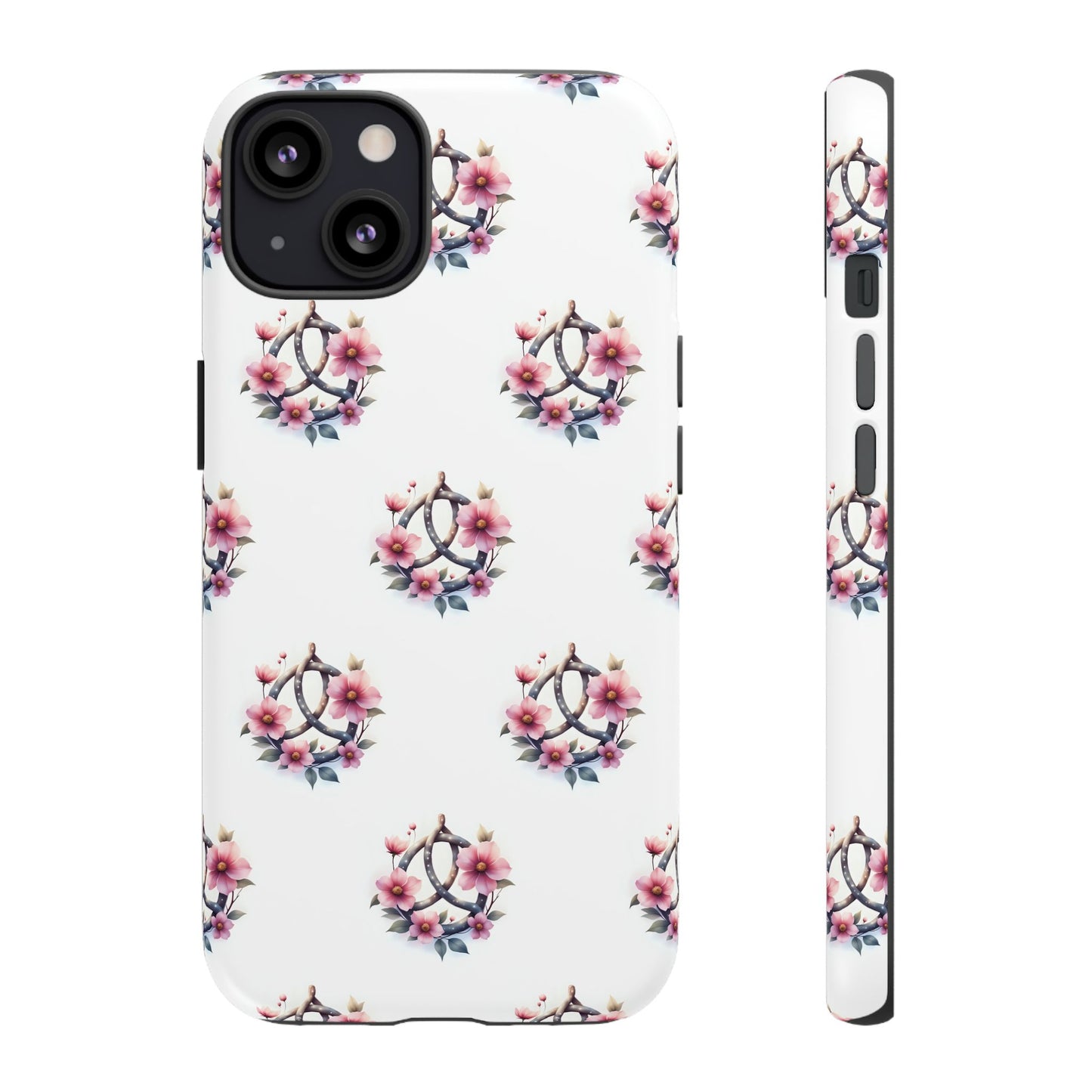 Floral Phone Case, Tough Phone Cover, Cute Protection for Mobile, Gift for Her, Celtic Knot Floral Pattern Case - Celtic Scents
