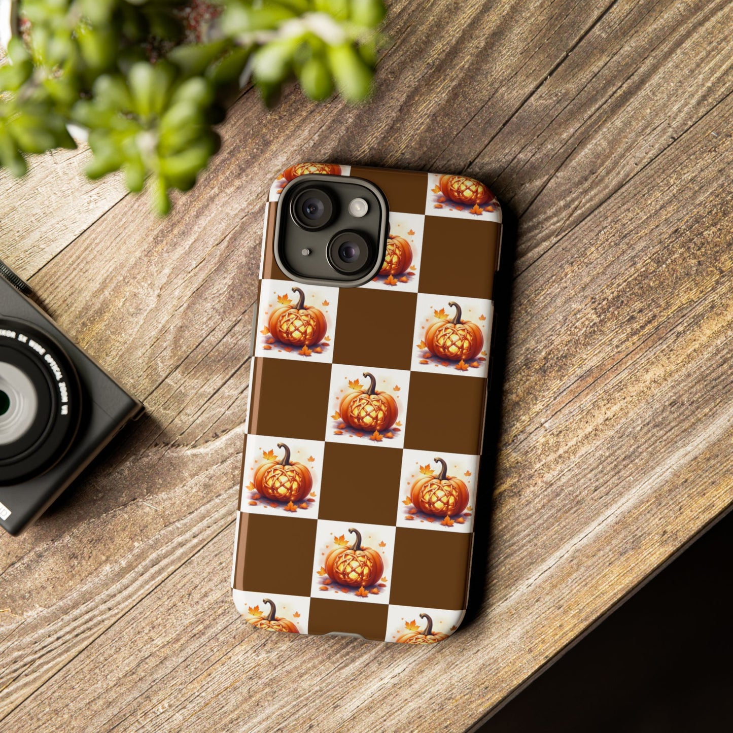 Pumpkin Phone Case, Fall Decor, Halloween Gift, Autumn Accessories, Cute Smartphone Cover, Tough Cases