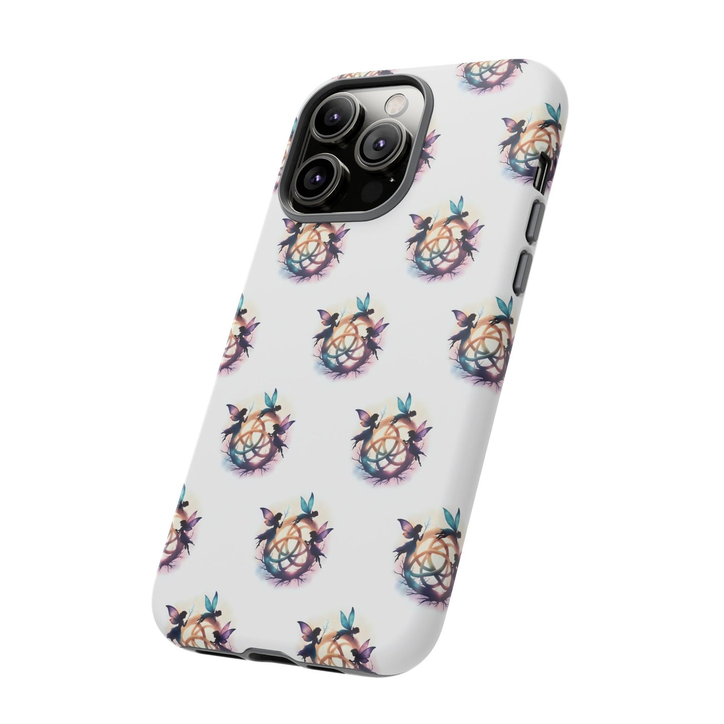Tough Cases - Celtic Fairies Phone Case, Colorful Phone Cover, Fairy Lover Gift, Trendy Smartphone Accessory
