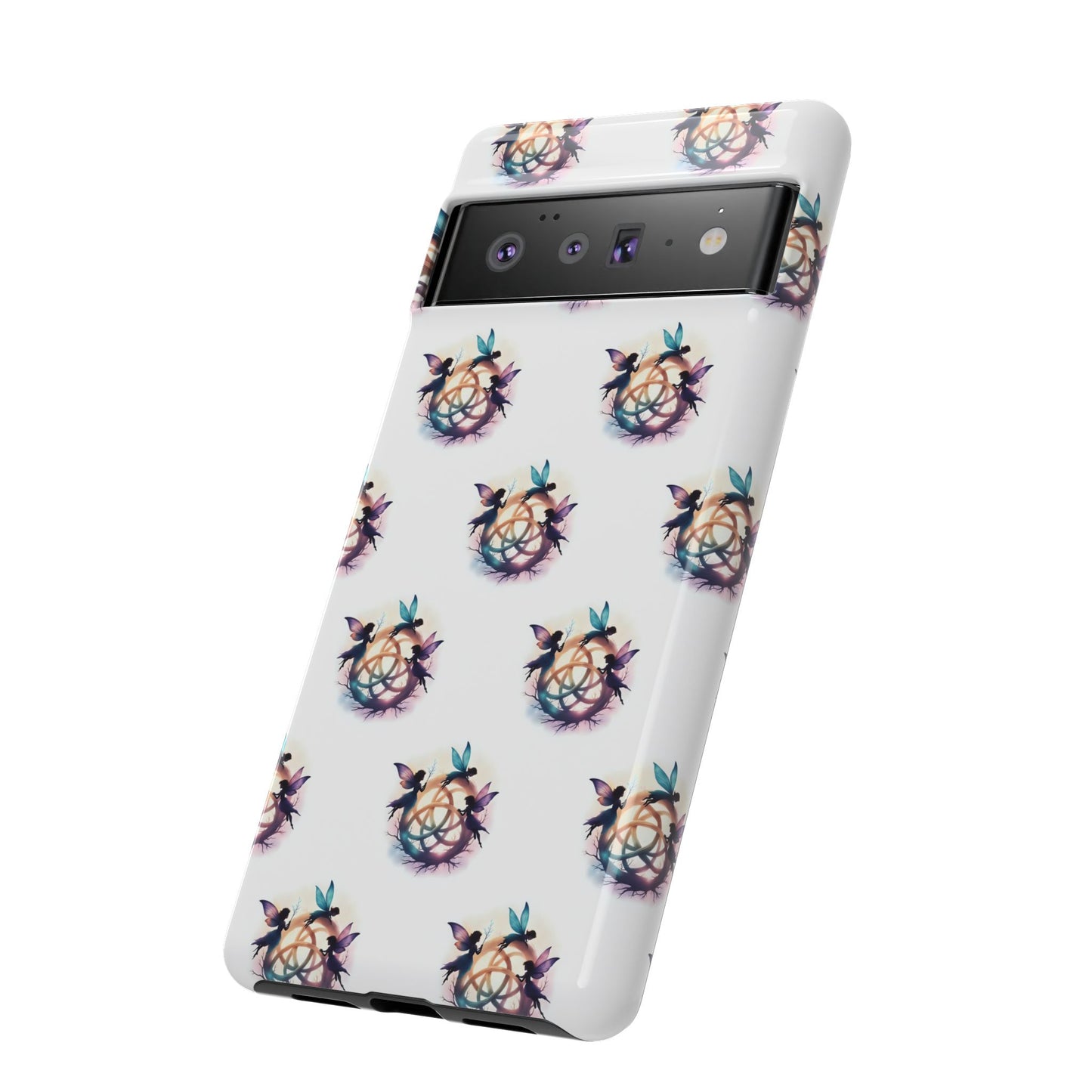 Tough Cases - Celtic Fairies Phone Case, Colorful Phone Cover, Fairy Lover Gift, Trendy Smartphone Accessory