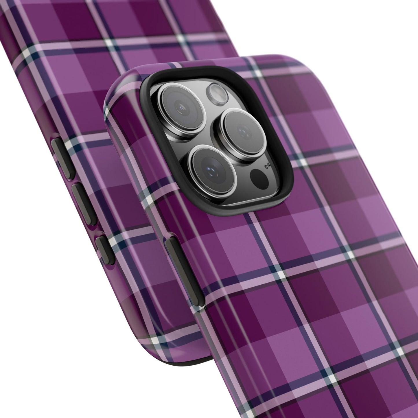 Plaid Tough Phone Case, Stylish Cell Phone Cover for All Occasions, Perfect Gift for Tech Lovers