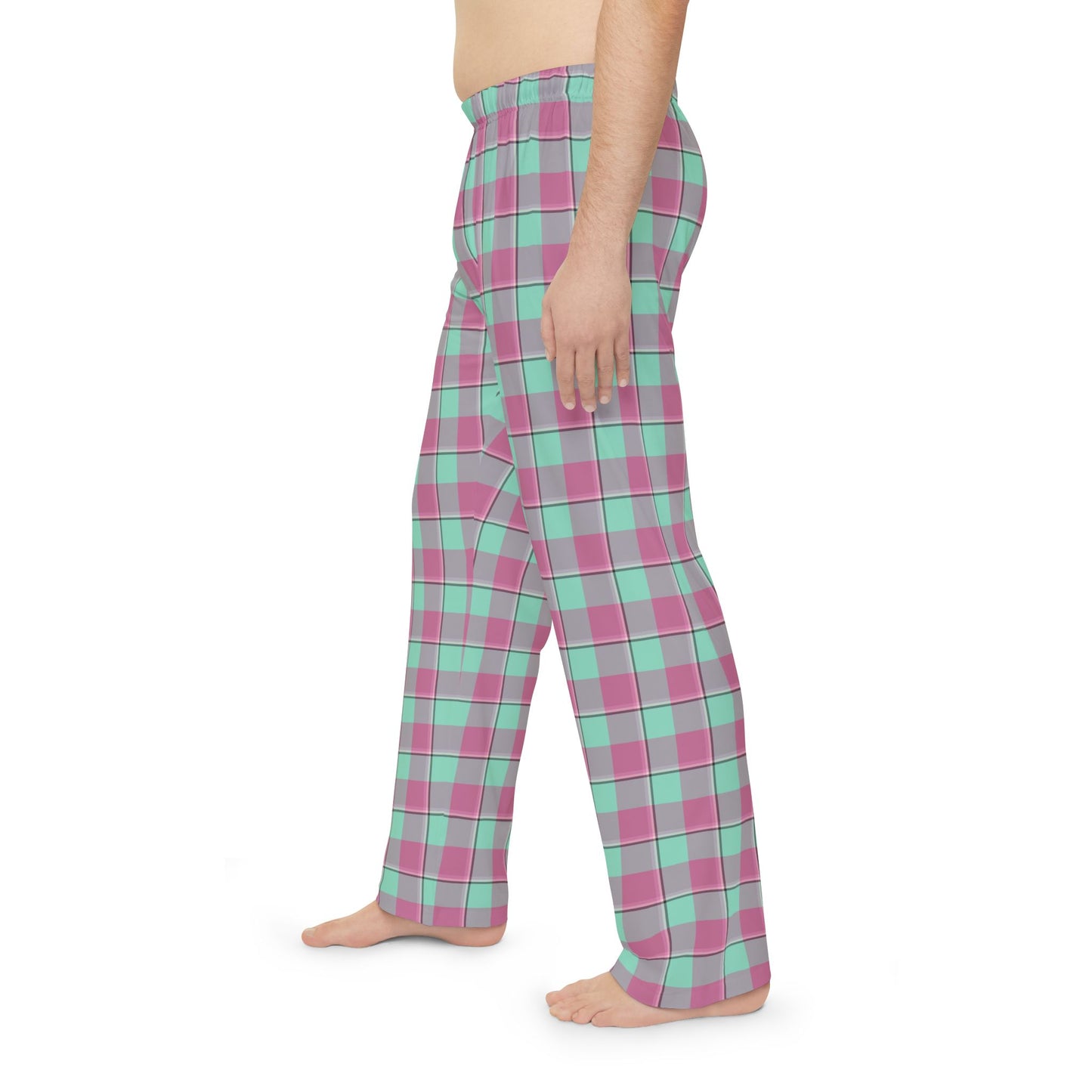 Men's Pajama Pants, Cozy Plaid Lounge Trousers, Comfortable Sleepwear, Perfect for Relaxing, Gifting, Holidays, and Home - Celtic Scents